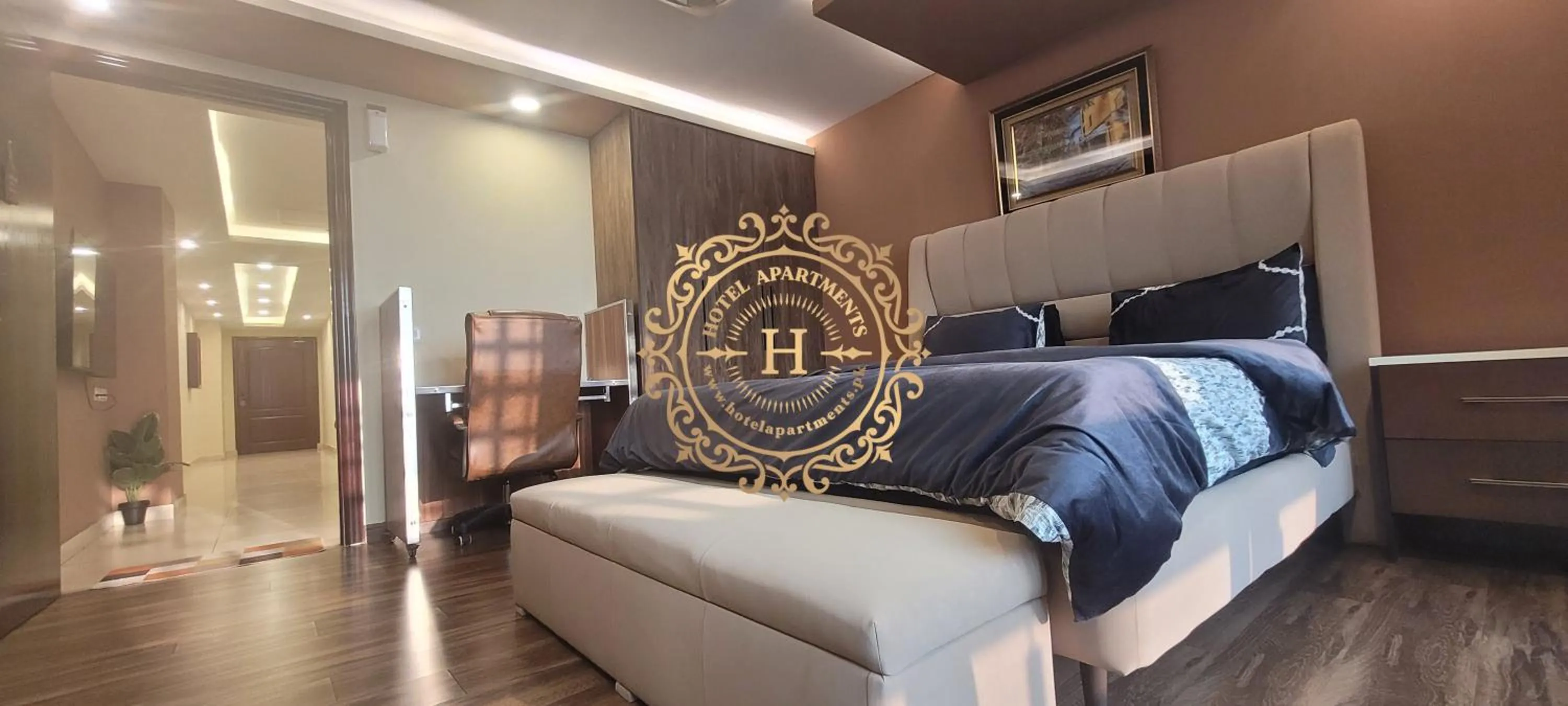 Bed in Goldcrest Apartments