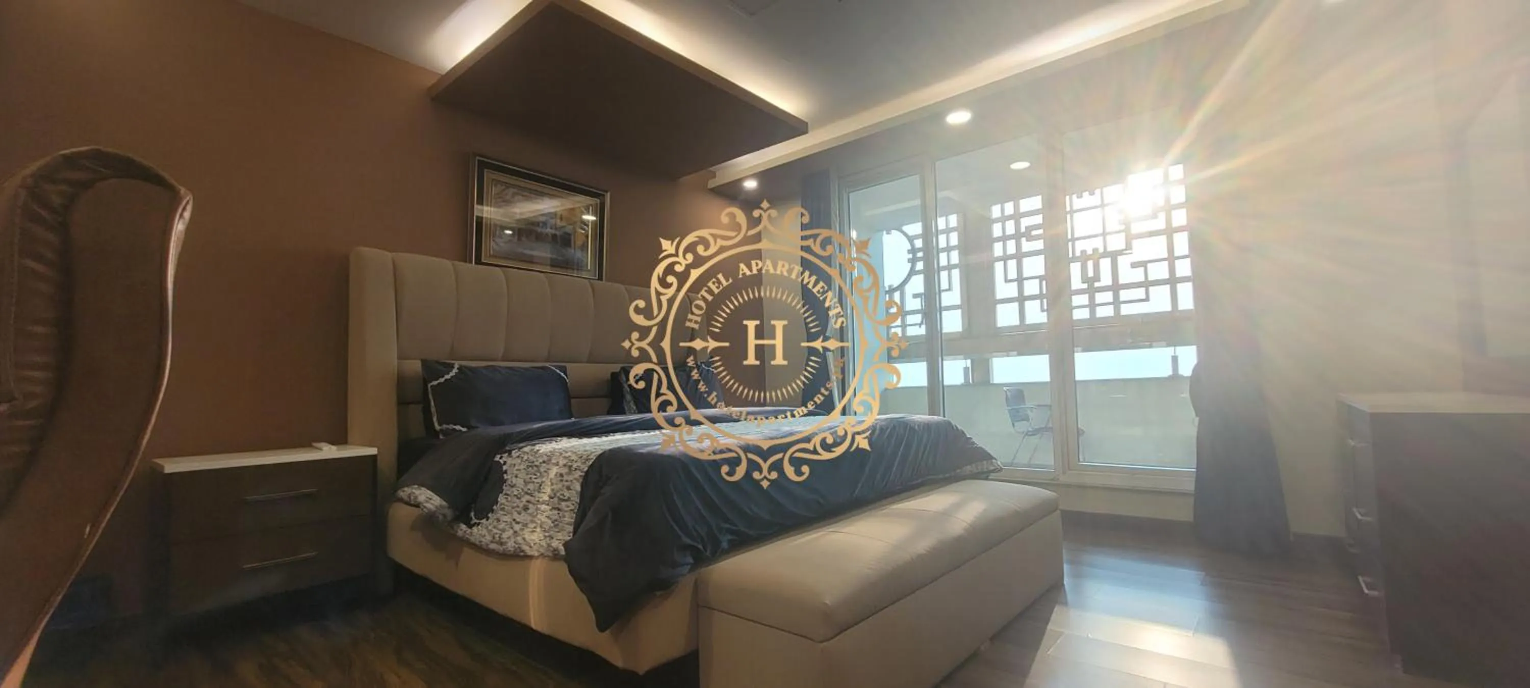 Bed in Goldcrest Apartments