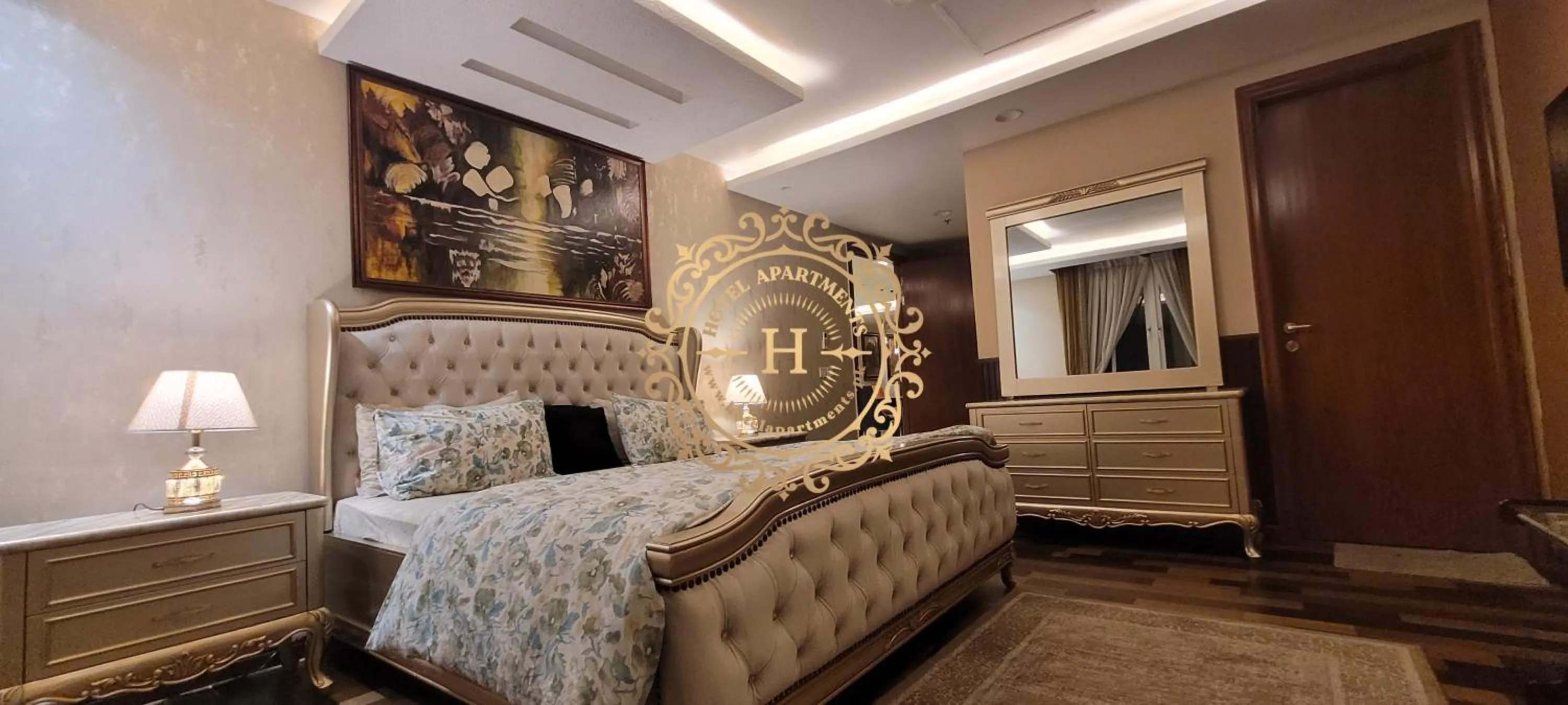 Bed in Goldcrest Apartments