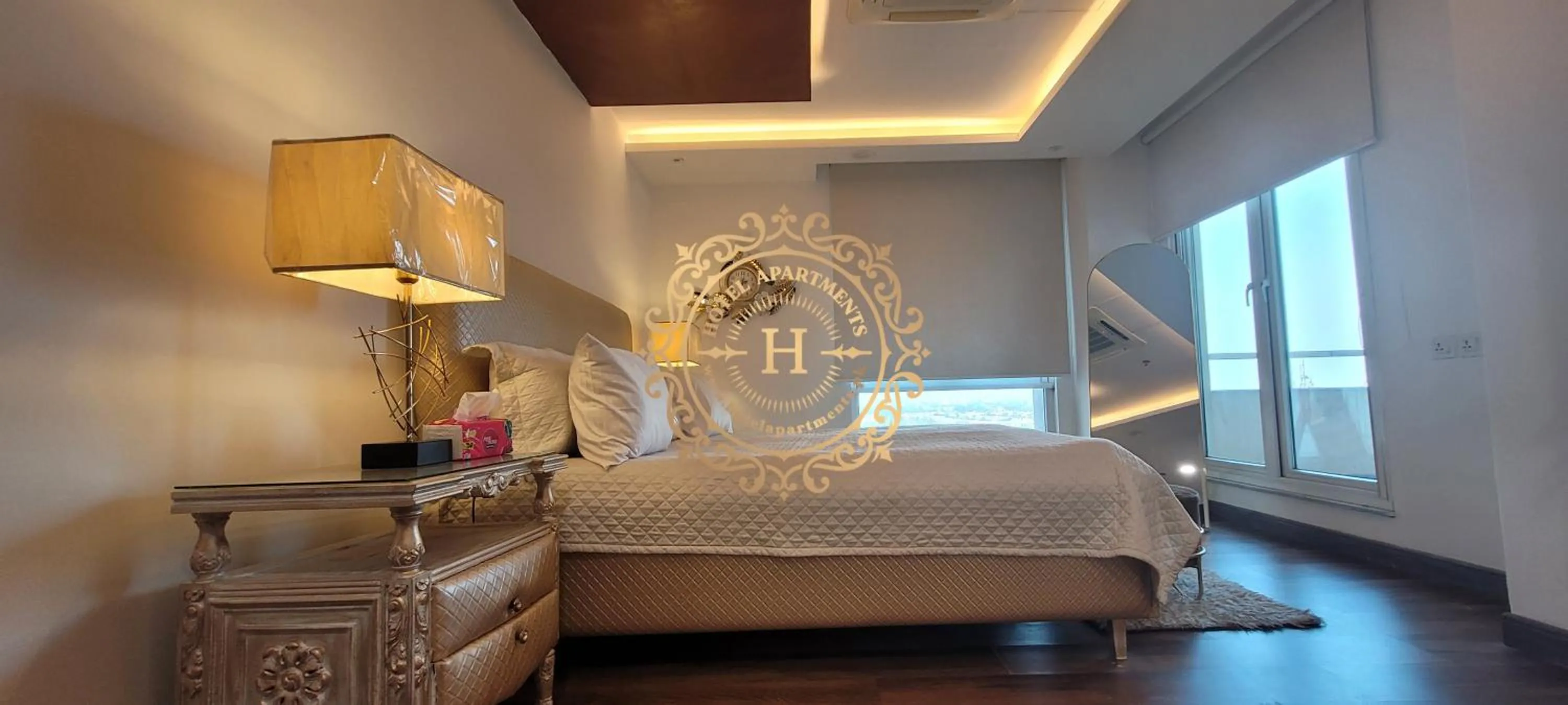 Bed in Goldcrest Apartments