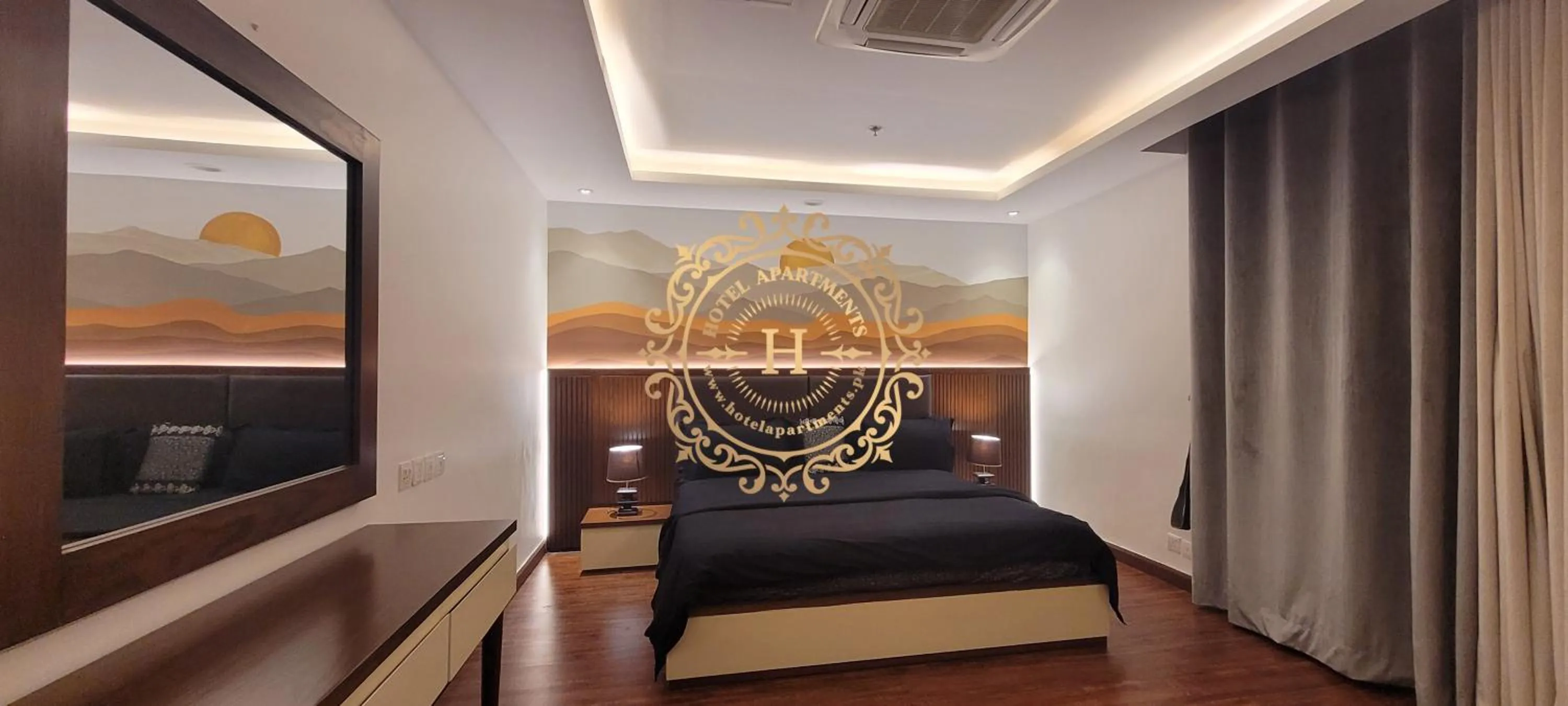 Bed in Goldcrest Apartments