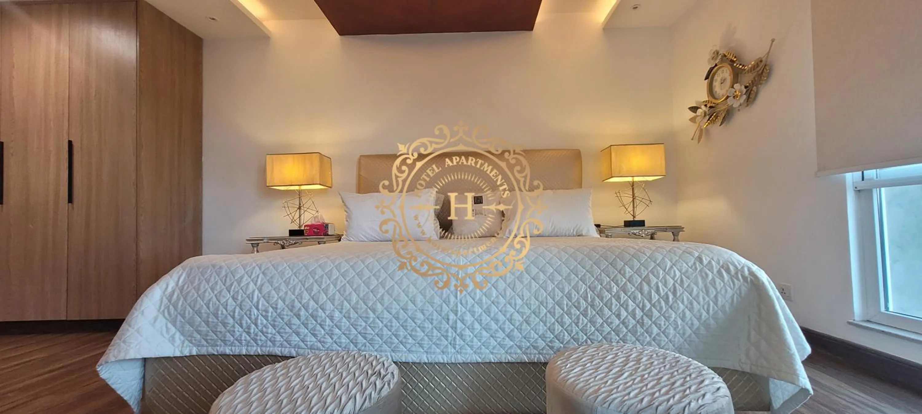 Bed in Goldcrest Apartments