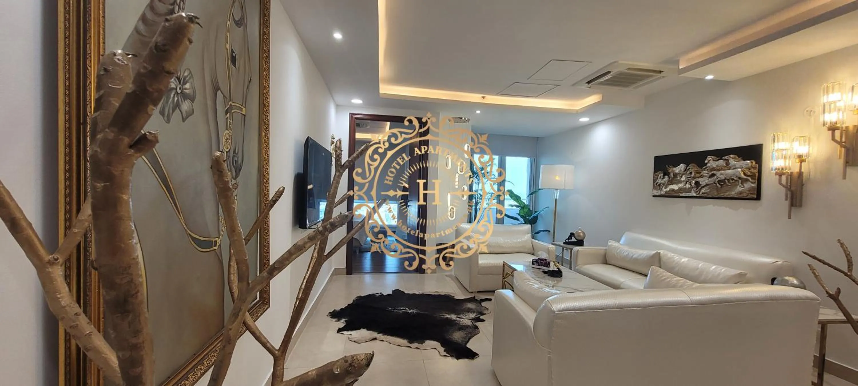 TV and multimedia in Goldcrest Apartments