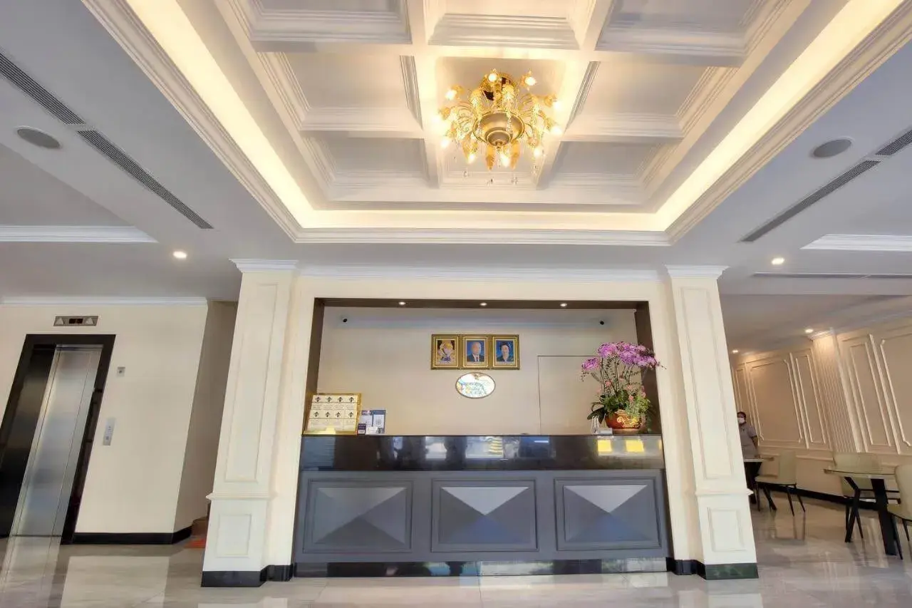 Lobby or reception in Le President Hotel Lobby or reception in Le President Hotel