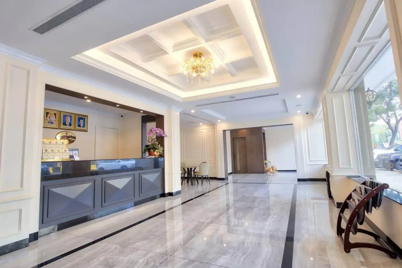 Lobby or reception in Le President Hotel Lobby or reception in Le President Hotel