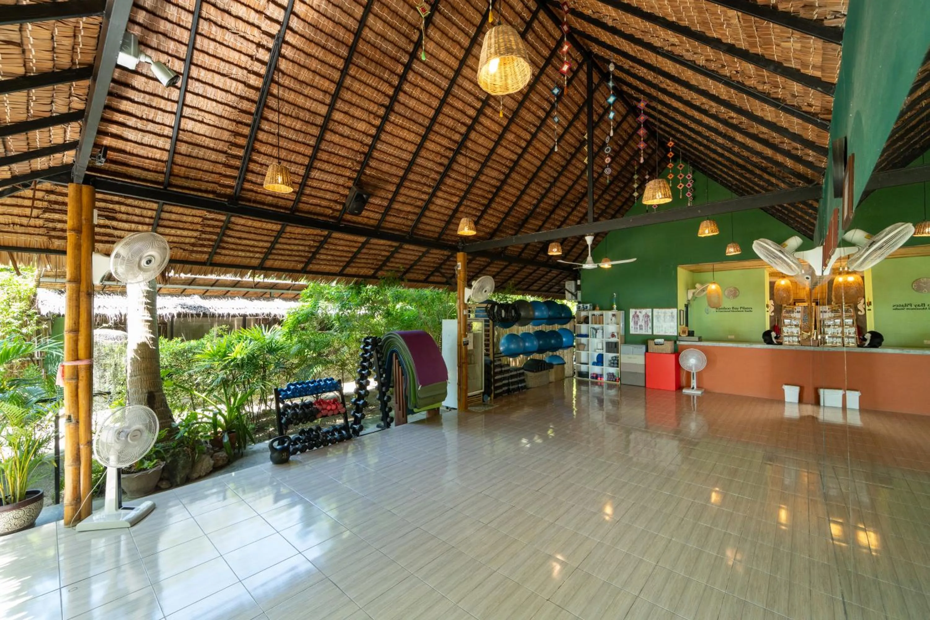 Fitness centre/facilities in Coconut Bay Eco Resort