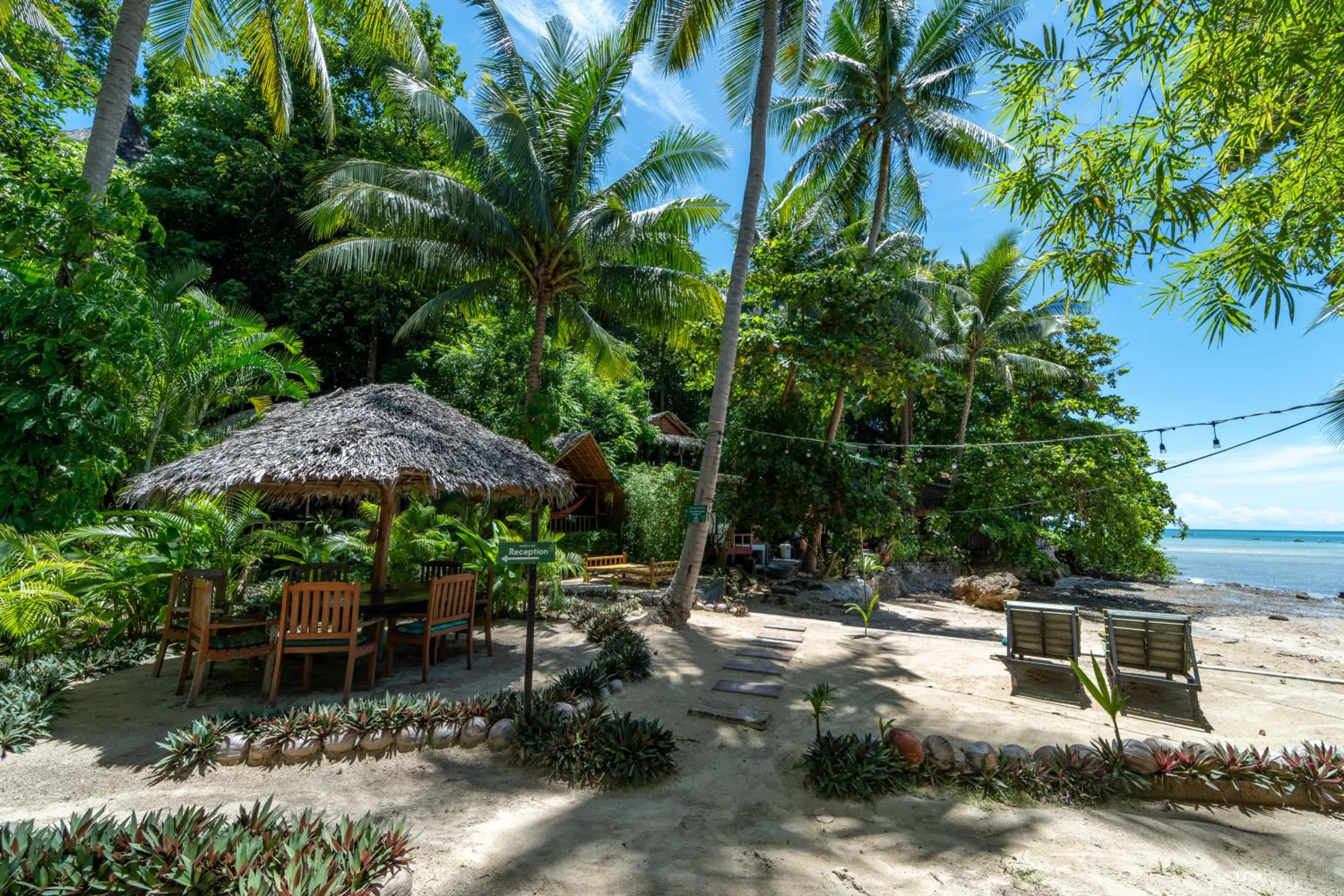Garden in Coconut Bay Eco Resort