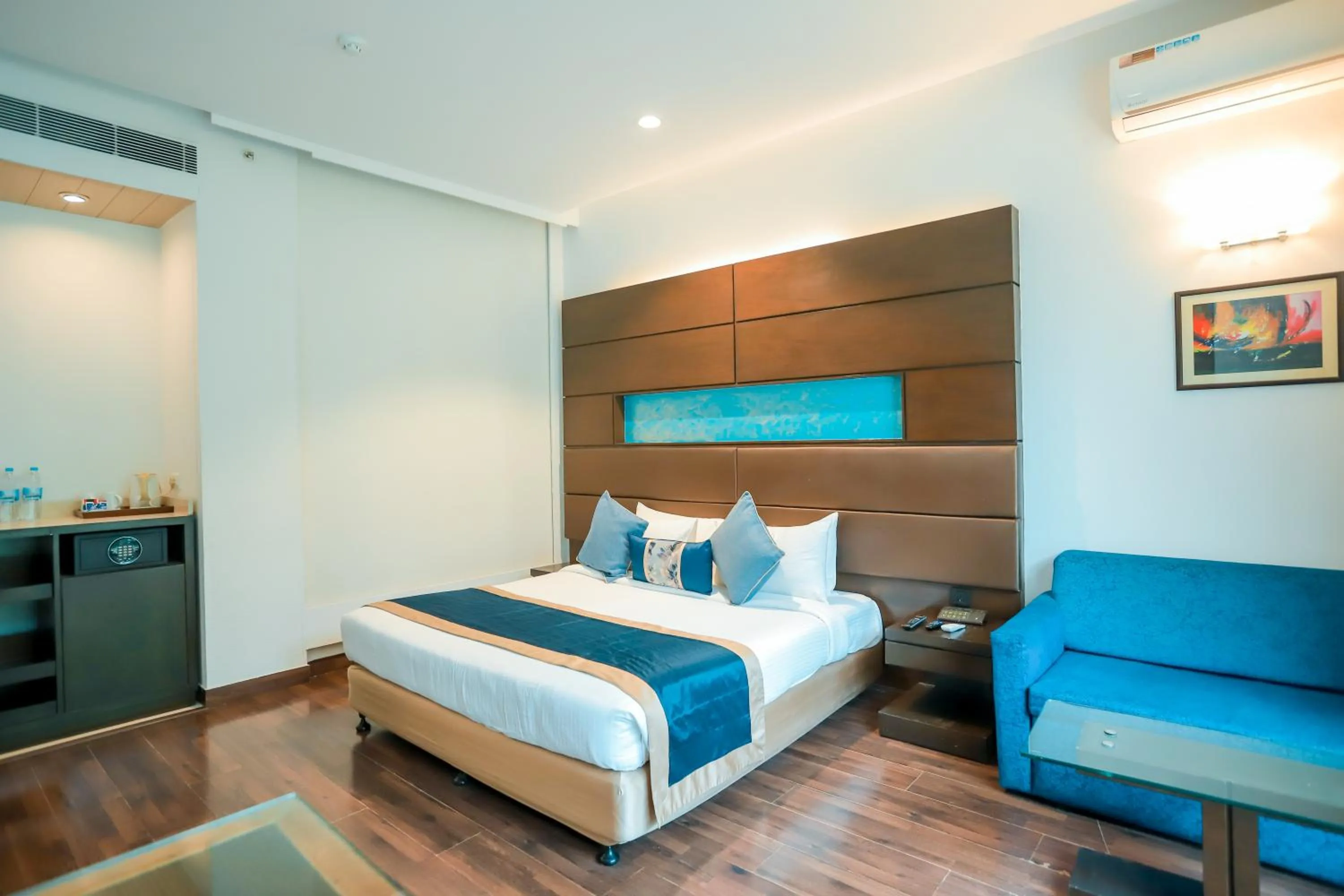 Bed in Bel-La Monde Hotel Chhattarpur South Delhi