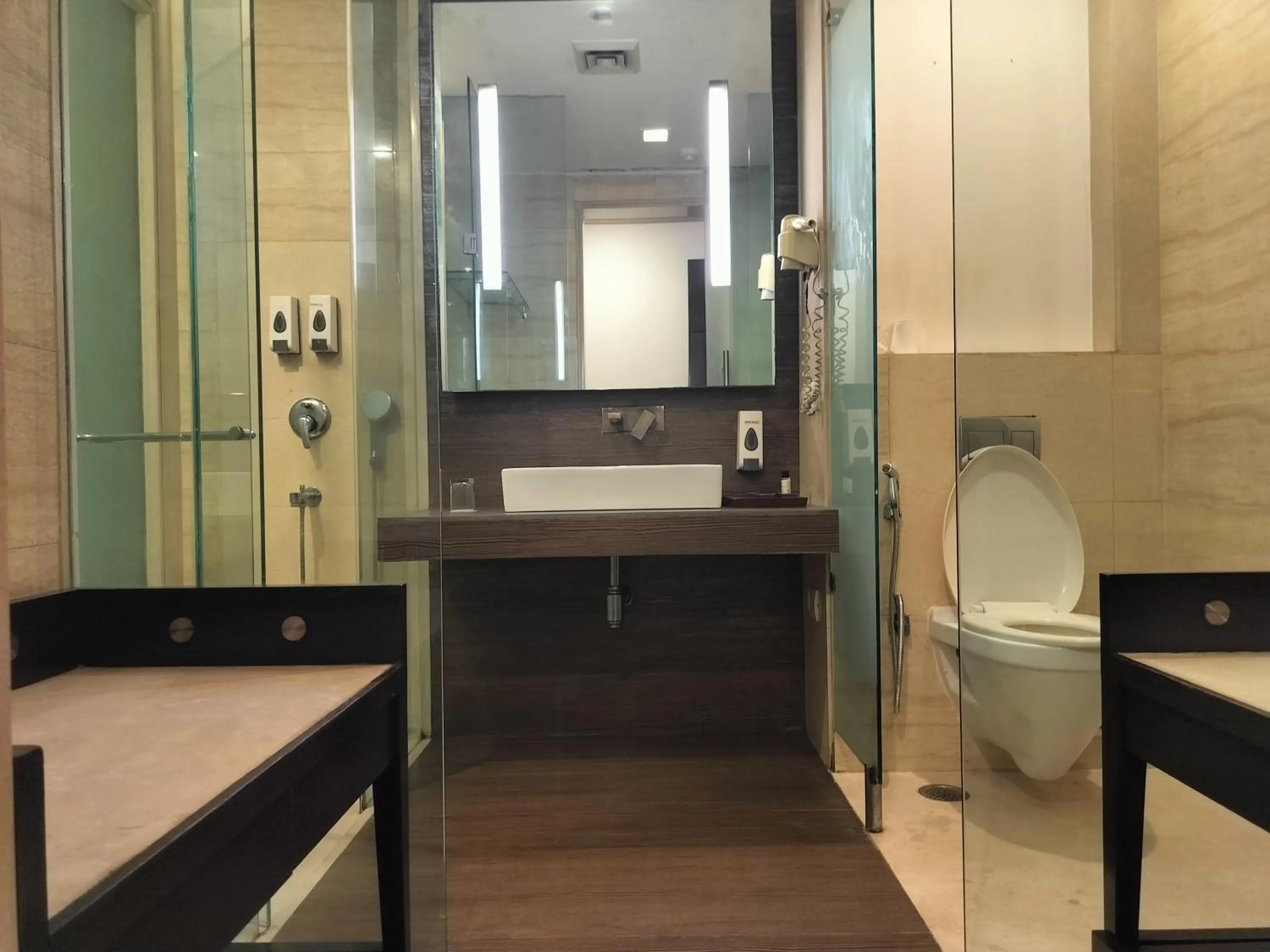Bathroom in Bel-La Monde Hotel Chhattarpur South Delhi