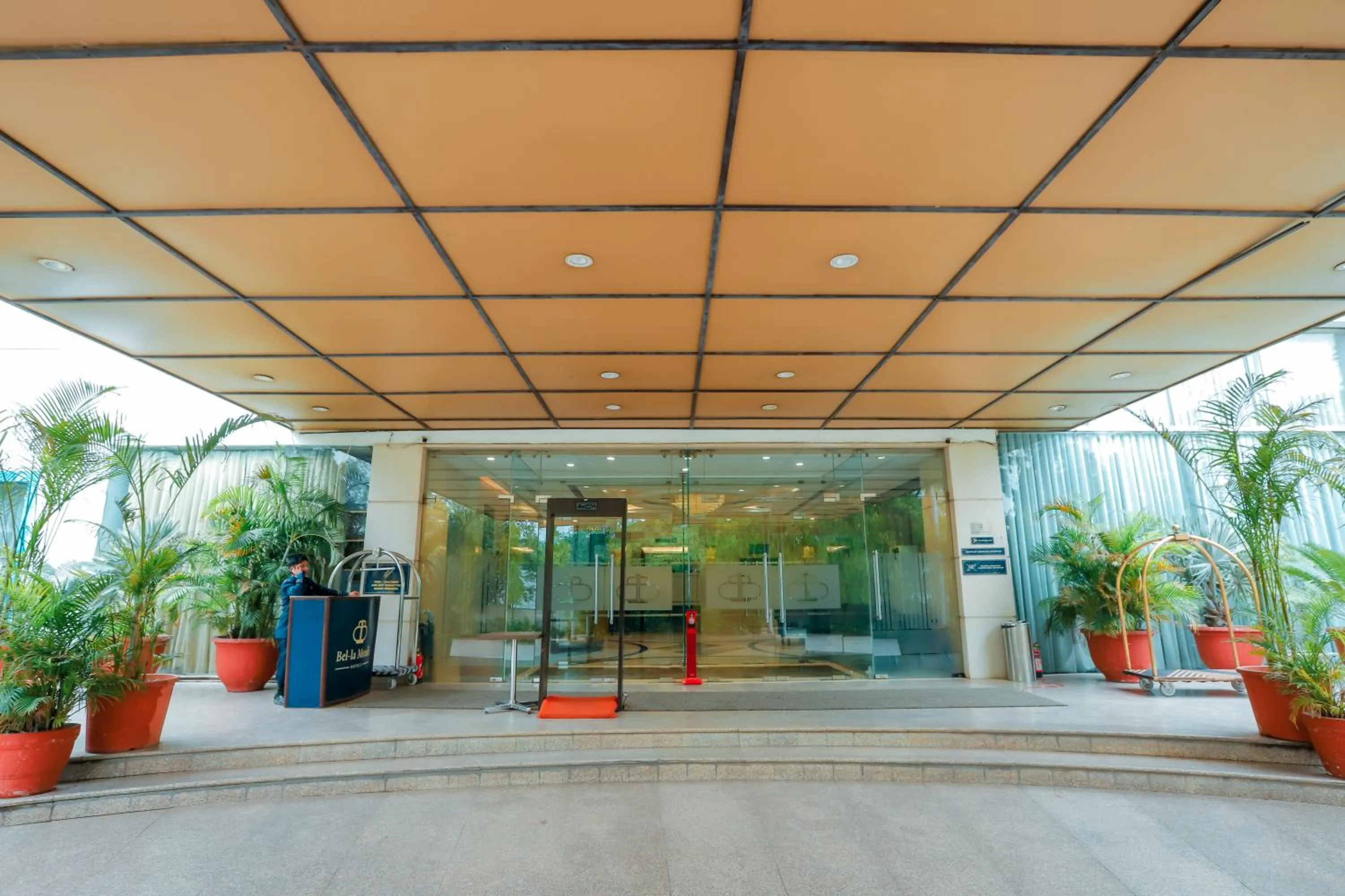 Facade/entrance in Bel-La Monde Hotel Chhattarpur South Delhi