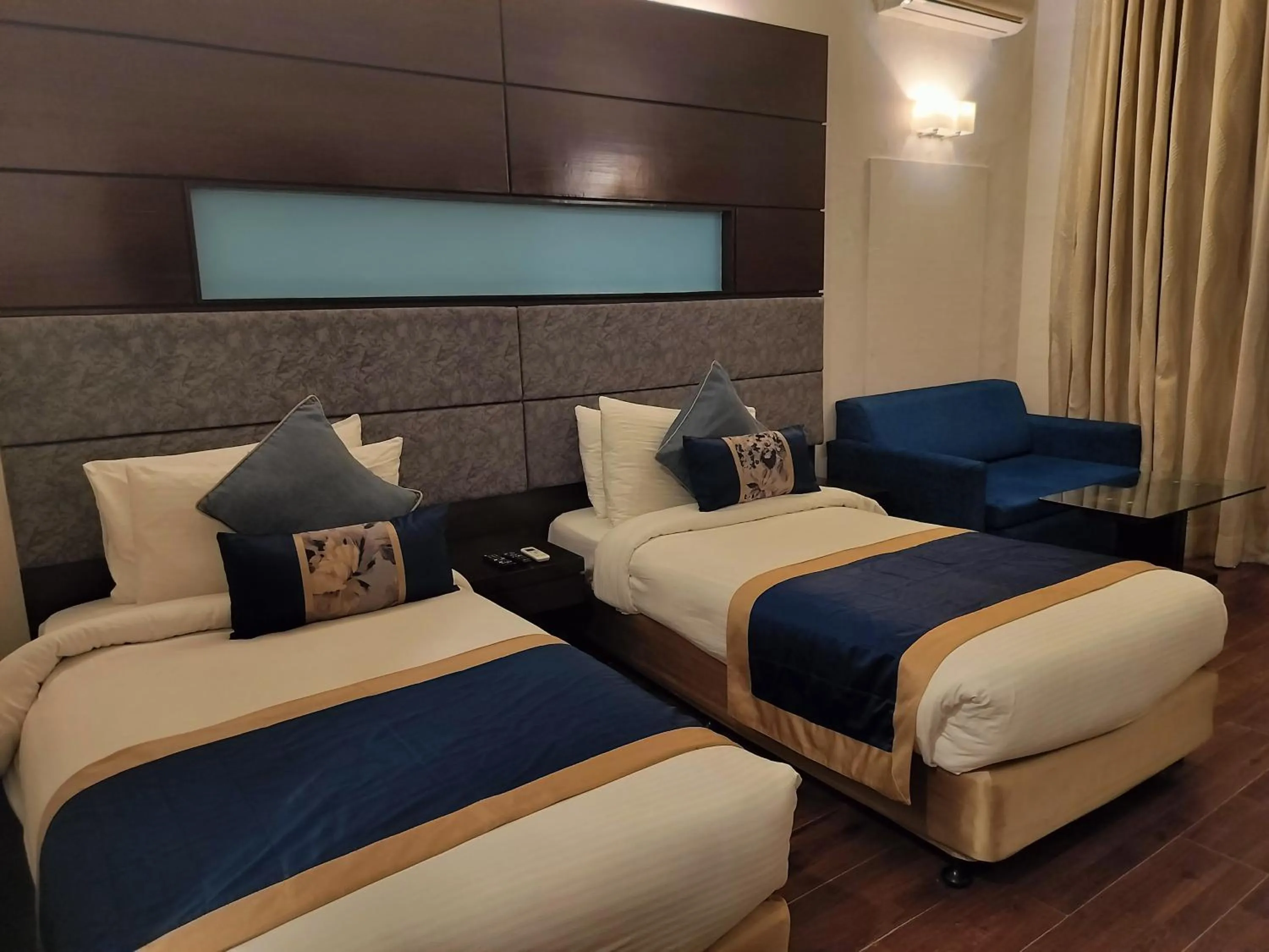 Bed in Bel-La Monde Hotel Chhattarpur South Delhi