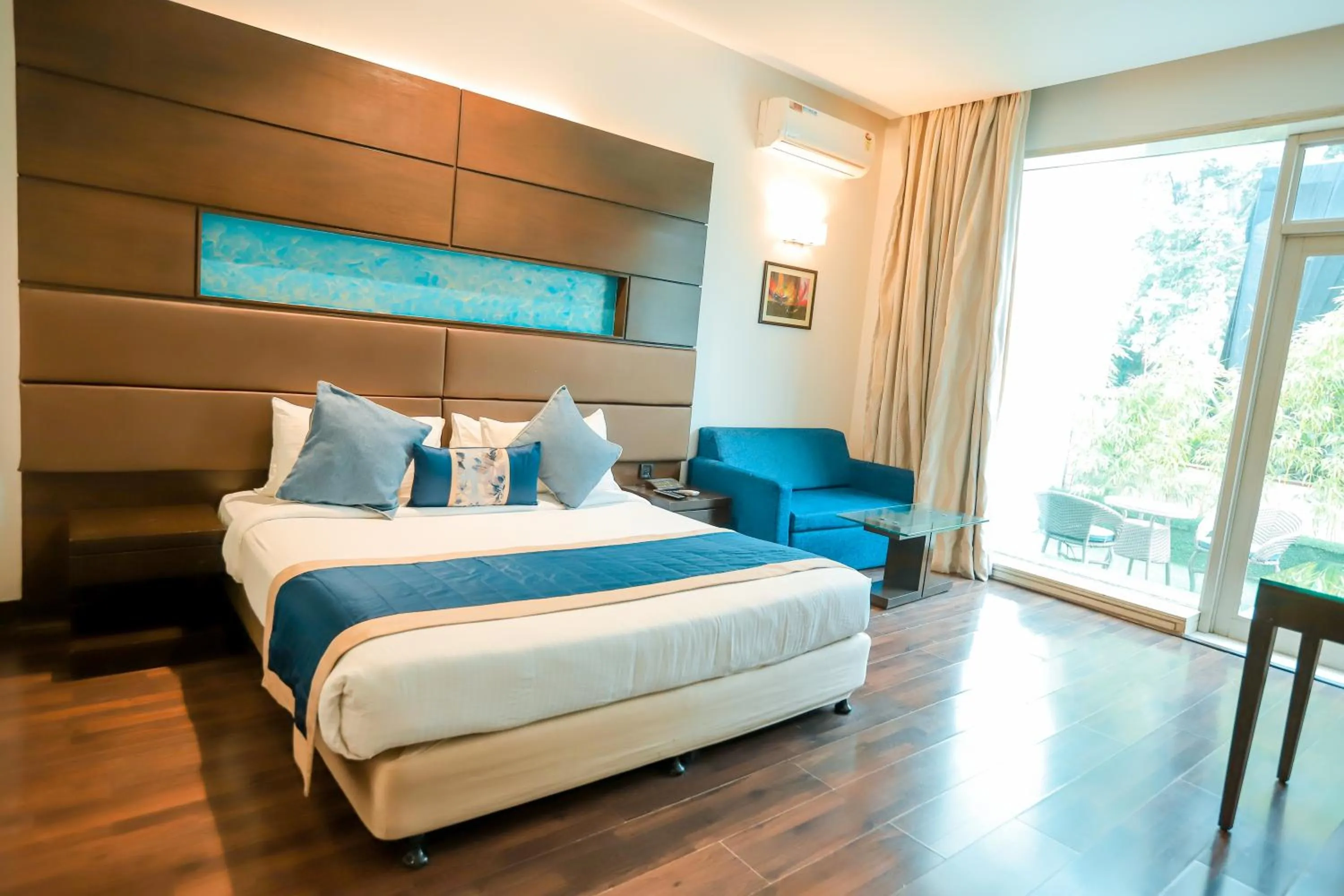 Bed in Bel-La Monde Hotel Chhattarpur South Delhi