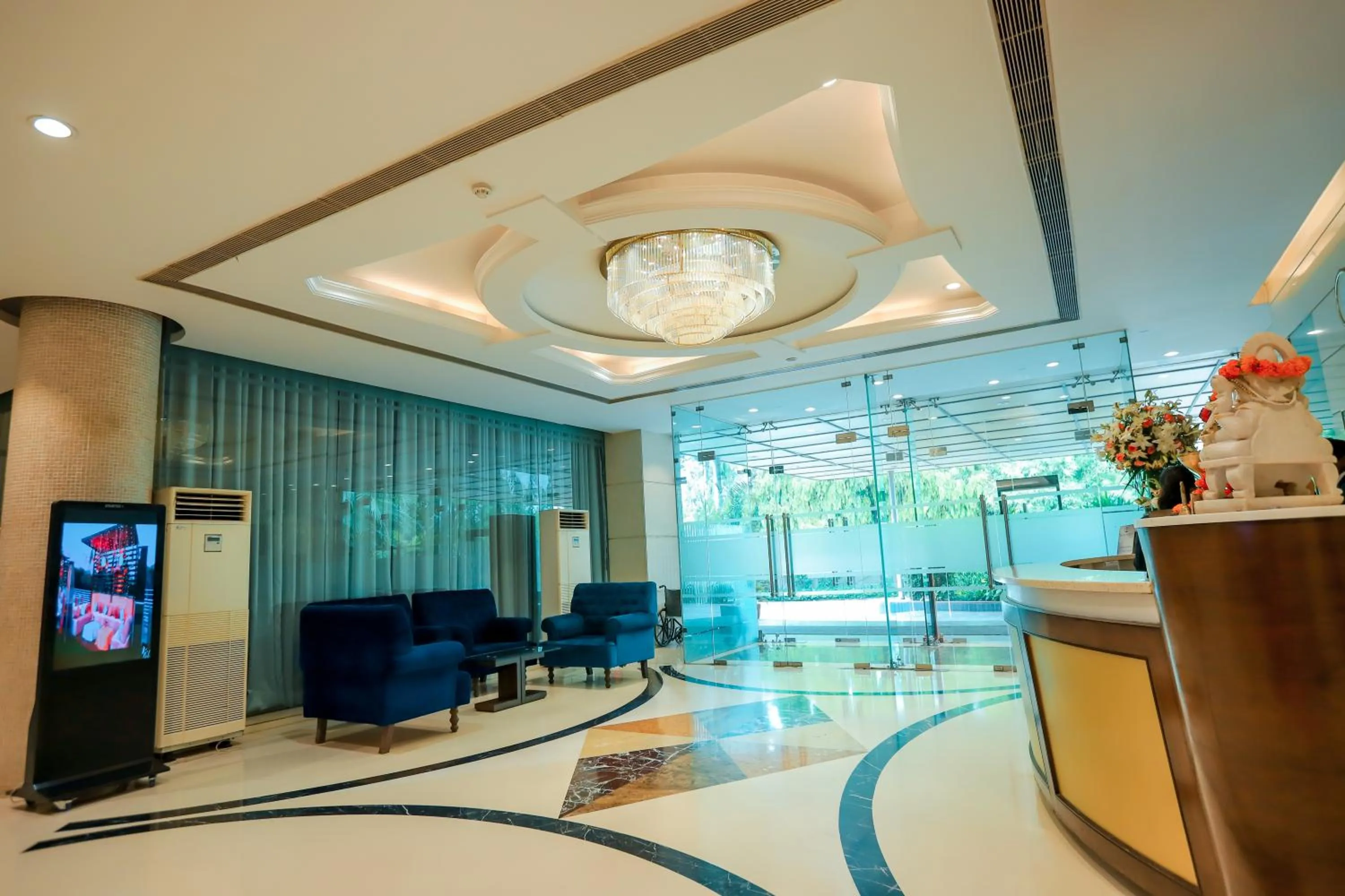 Lobby or reception in Bel-La Monde Hotel Chhattarpur South Delhi