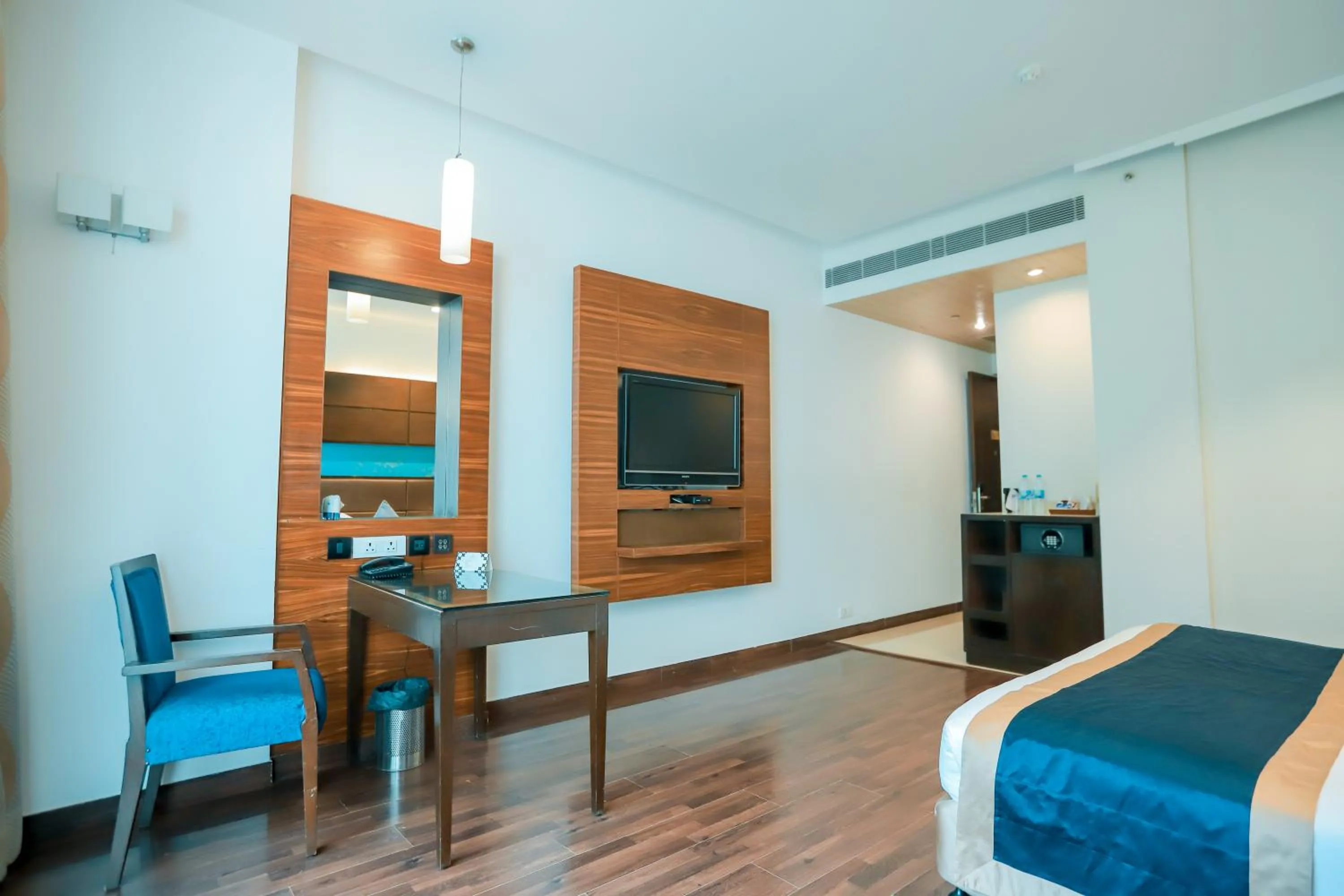 Bed in Bel-La Monde Hotel Chhattarpur South Delhi