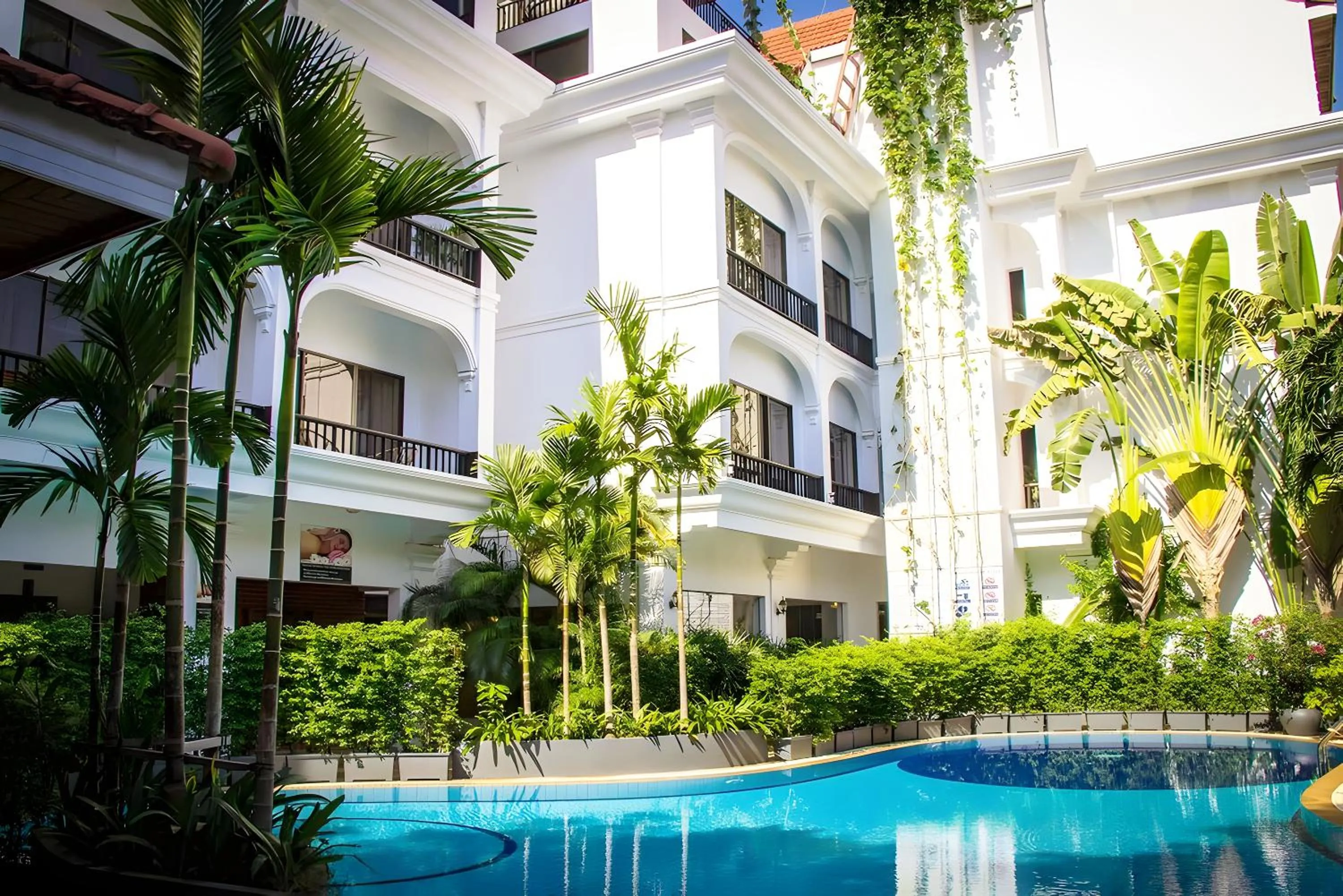 Pool view in YASODHARAPURA Residence