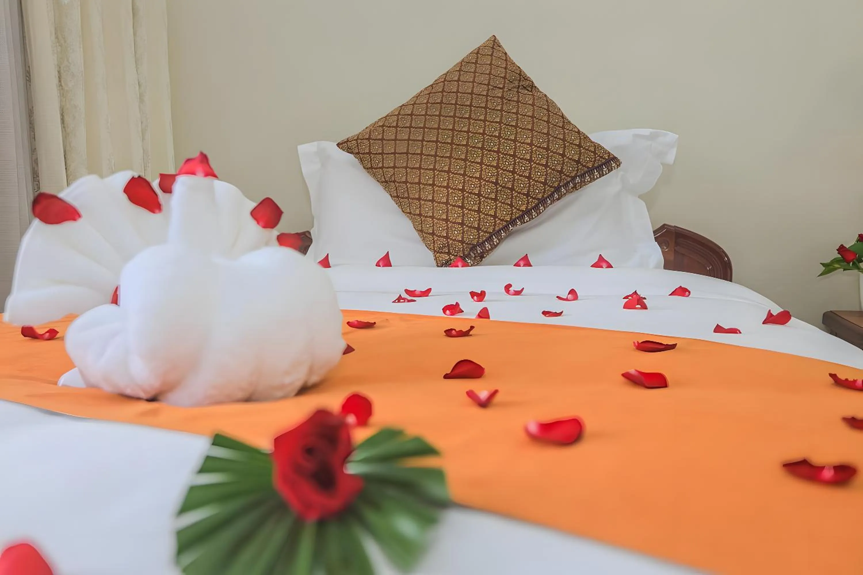 Bed in YASODHARAPURA Residence