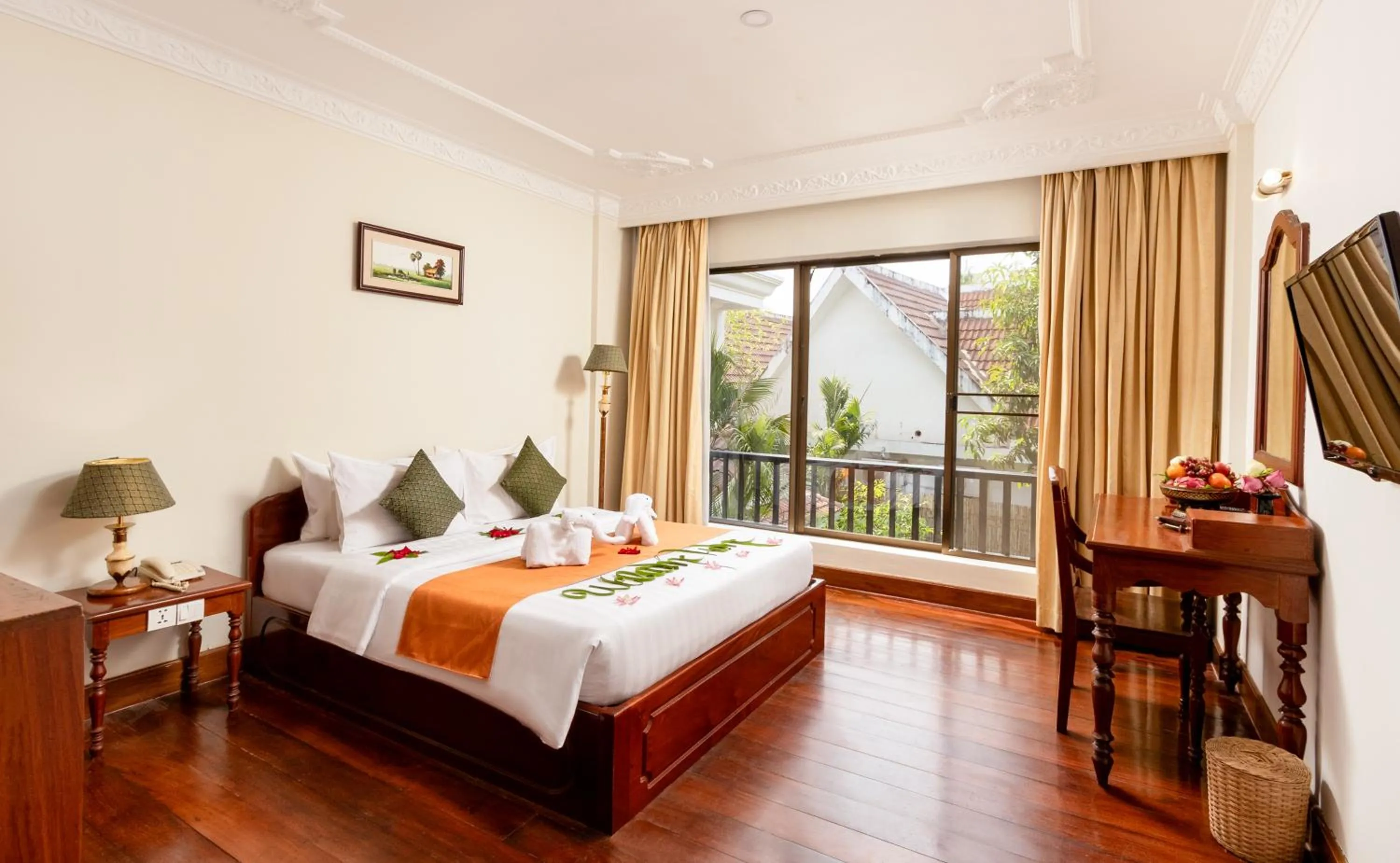 View (from property/room), Bed in YASODHARAPURA Residence