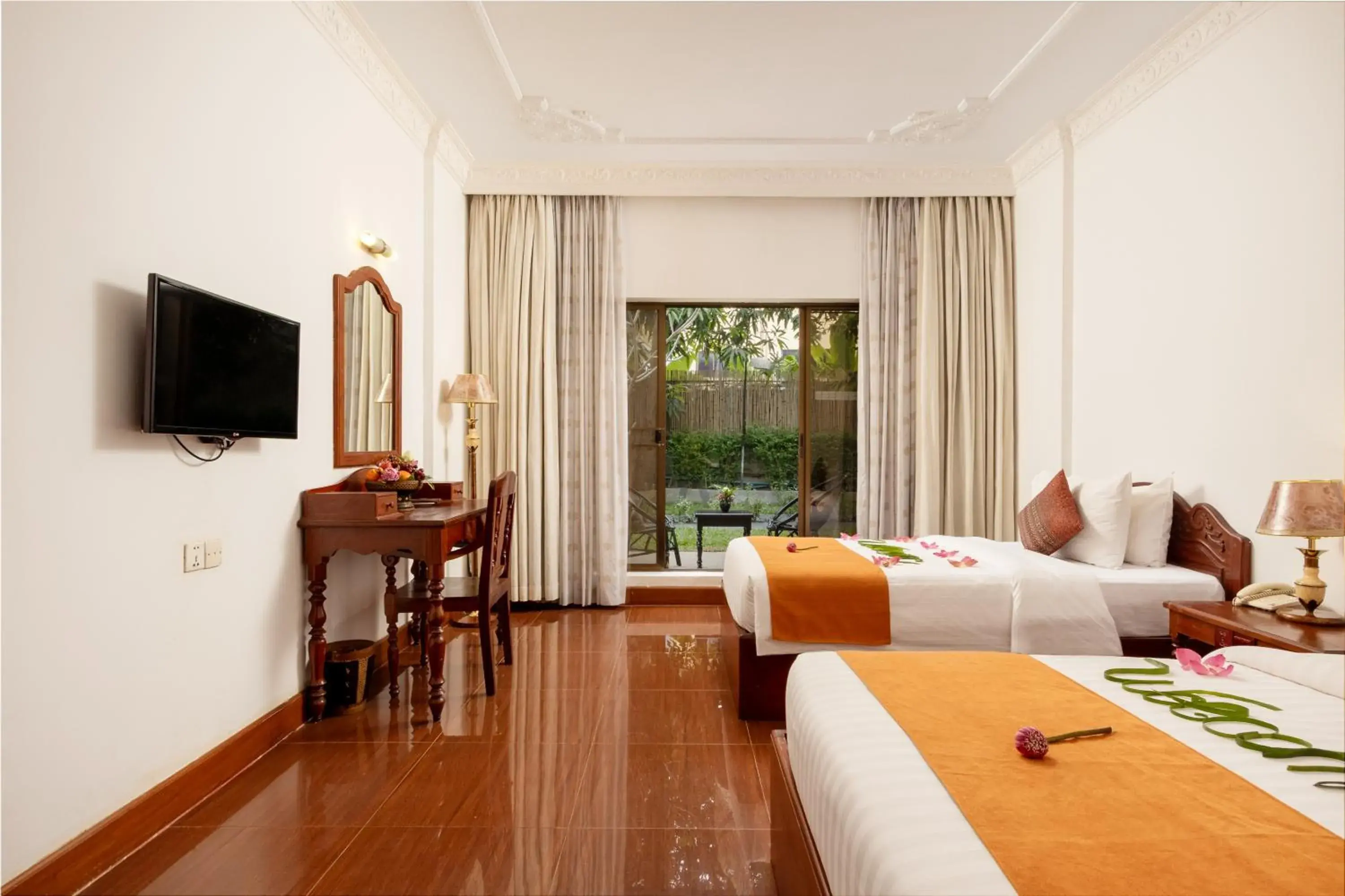 Deluxe Twin Room in YASODHARAPURA Residence Deluxe Twin Room in YASODHARAPURA Residence