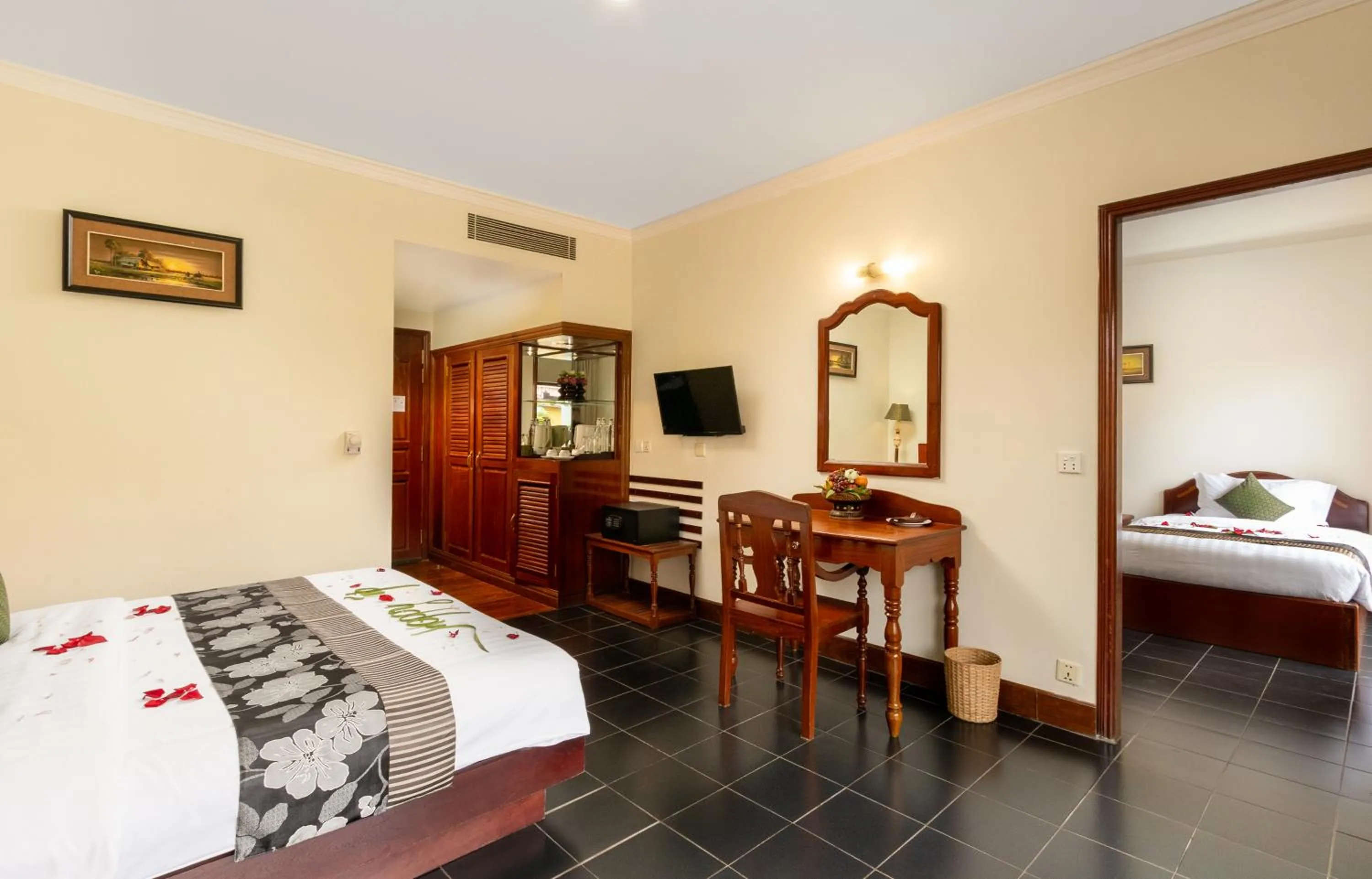 Bed in YASODHARAPURA Residence