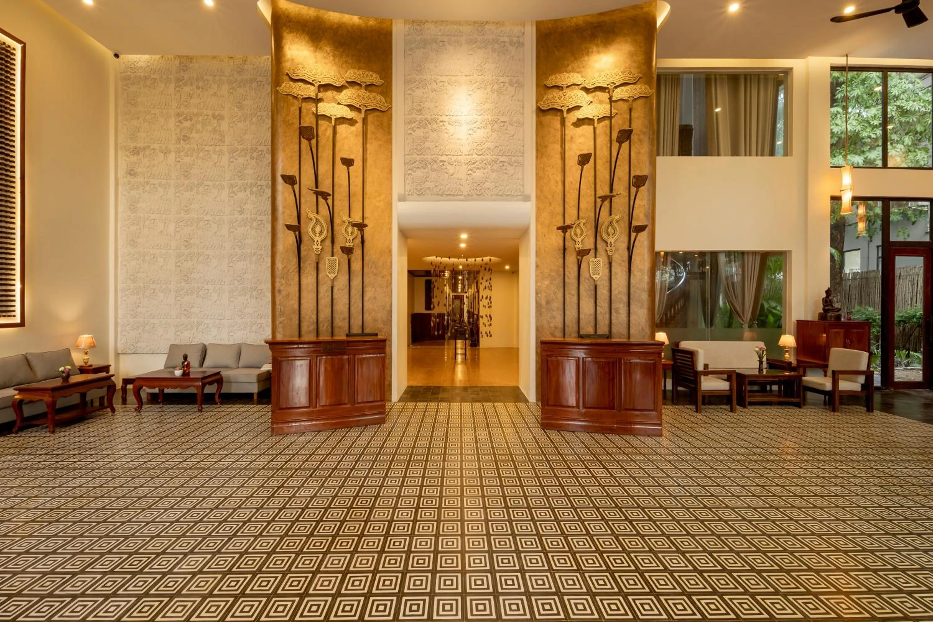 Lobby or reception in YASODHARAPURA Residence