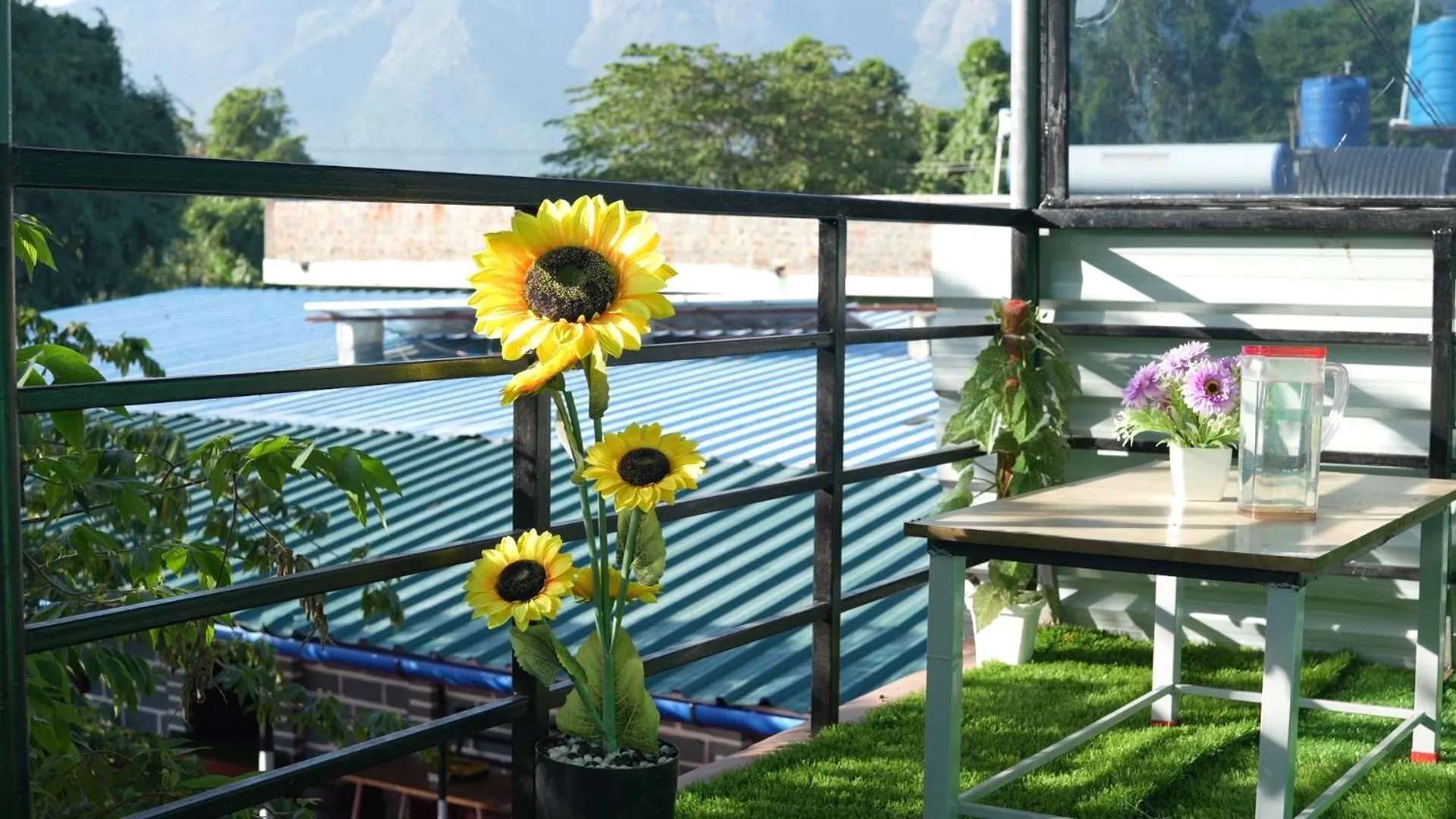 Balcony/Terrace in Wild Tusker Homestay Masinagudi by LexStays