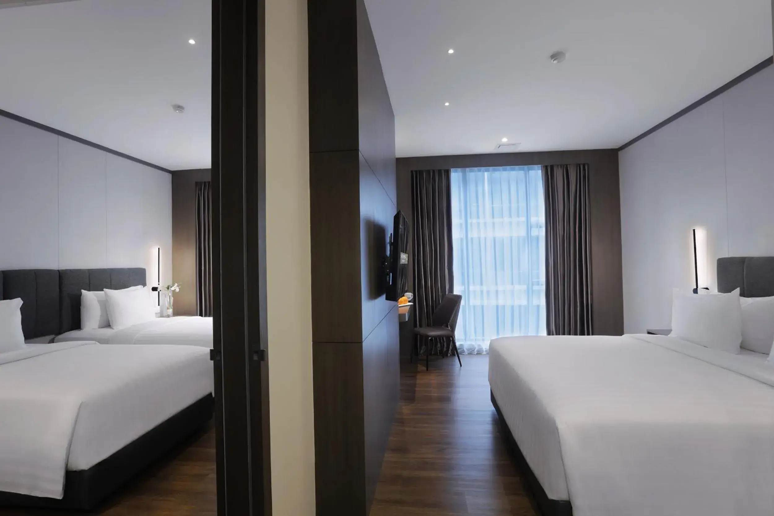 Bedroom, Bed in Harper Premier Nagoya Batam Bedroom, Bed in Harper Premier Nagoya Batam