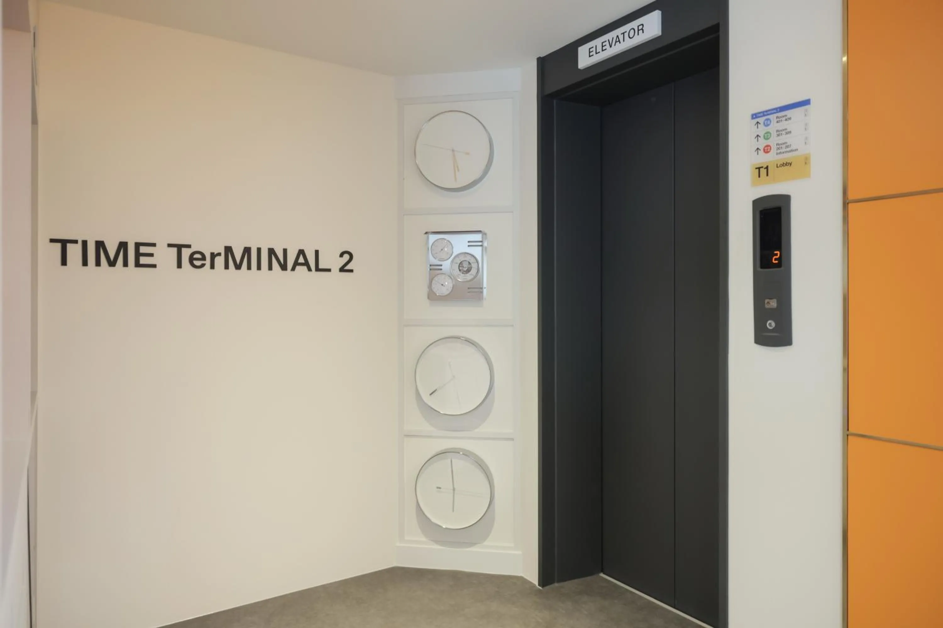 elevator in Time Terminal Hotel Daejeon 2nd by Anook