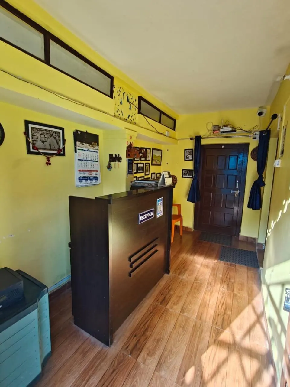 Lobby or reception in DHARAMSHALA inn MUNSYARI