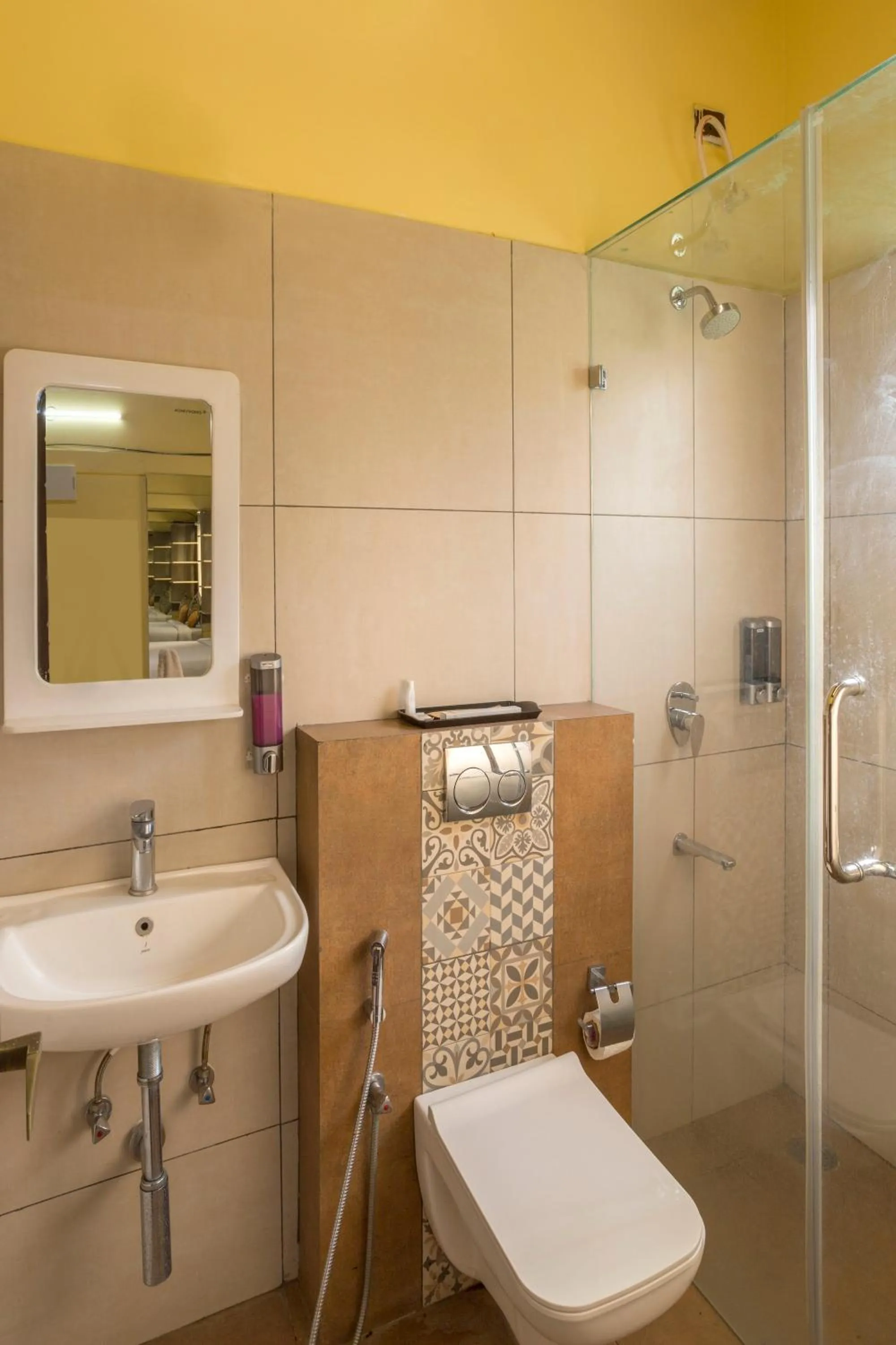 Bathroom in Nirantara Resort & Spa