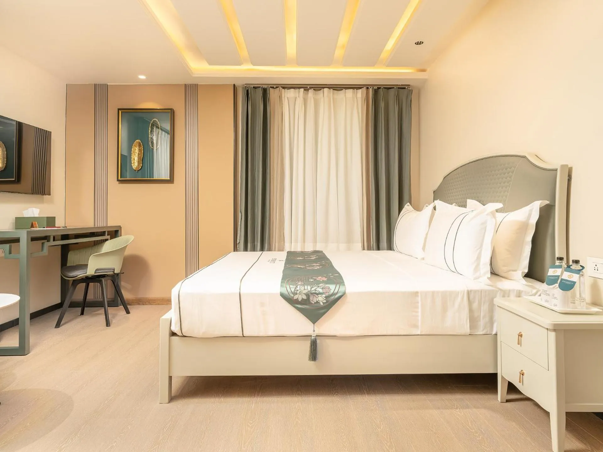 Bedroom, Bed in Eternity By Greenscape