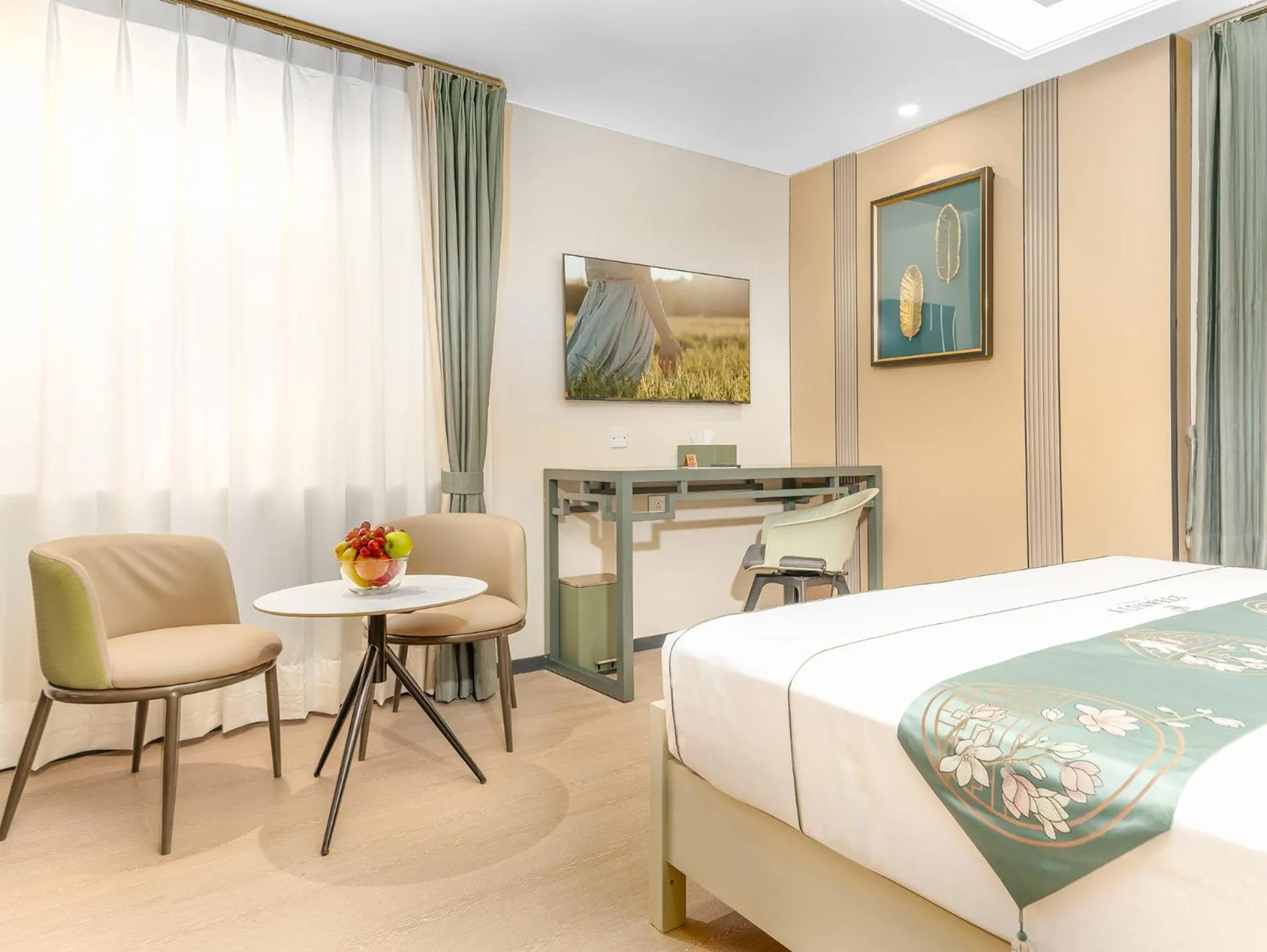 Bedroom, Bed in Eternity By Greenscape