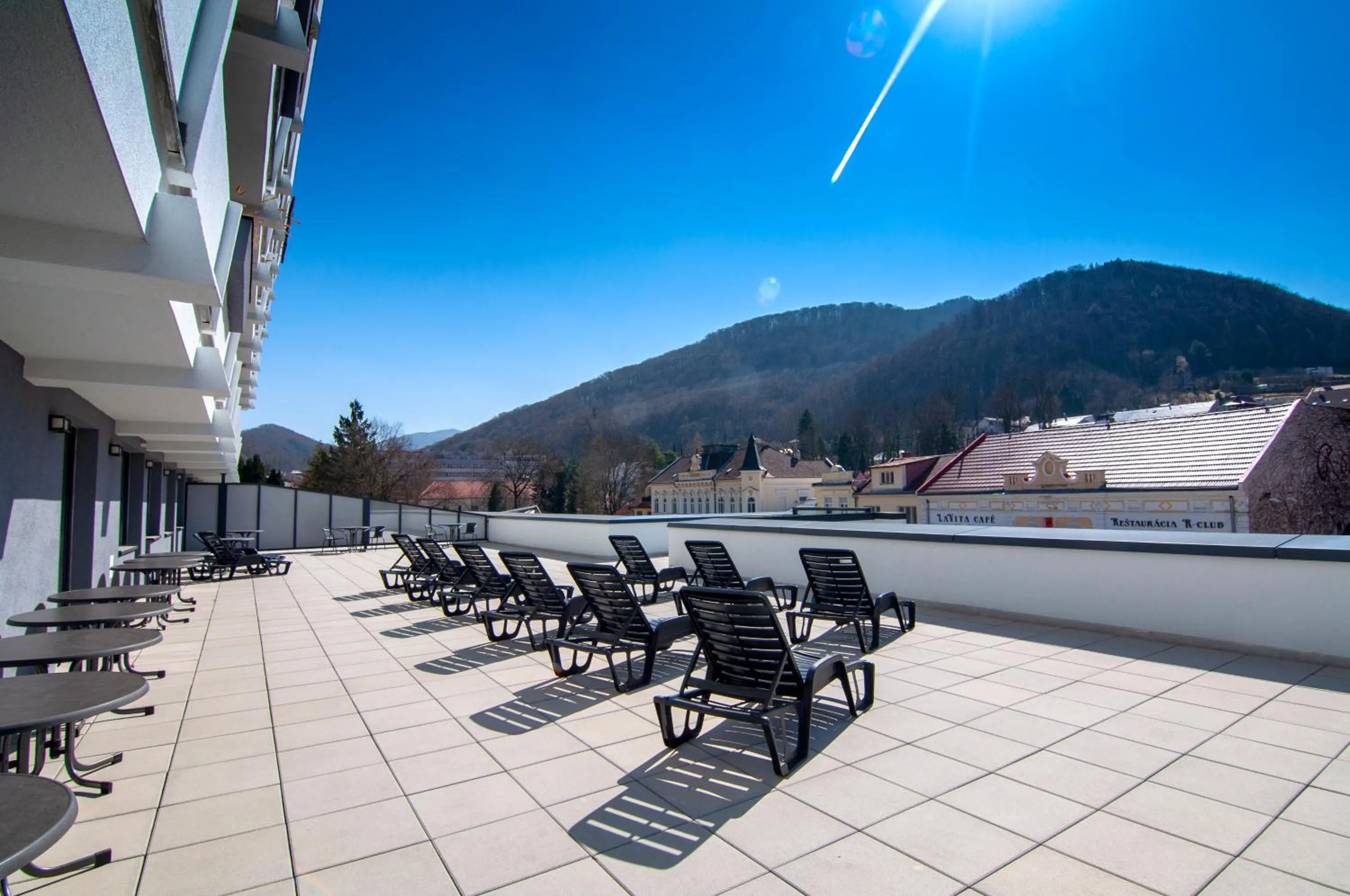 Balcony/Terrace in Hotel Slovakia