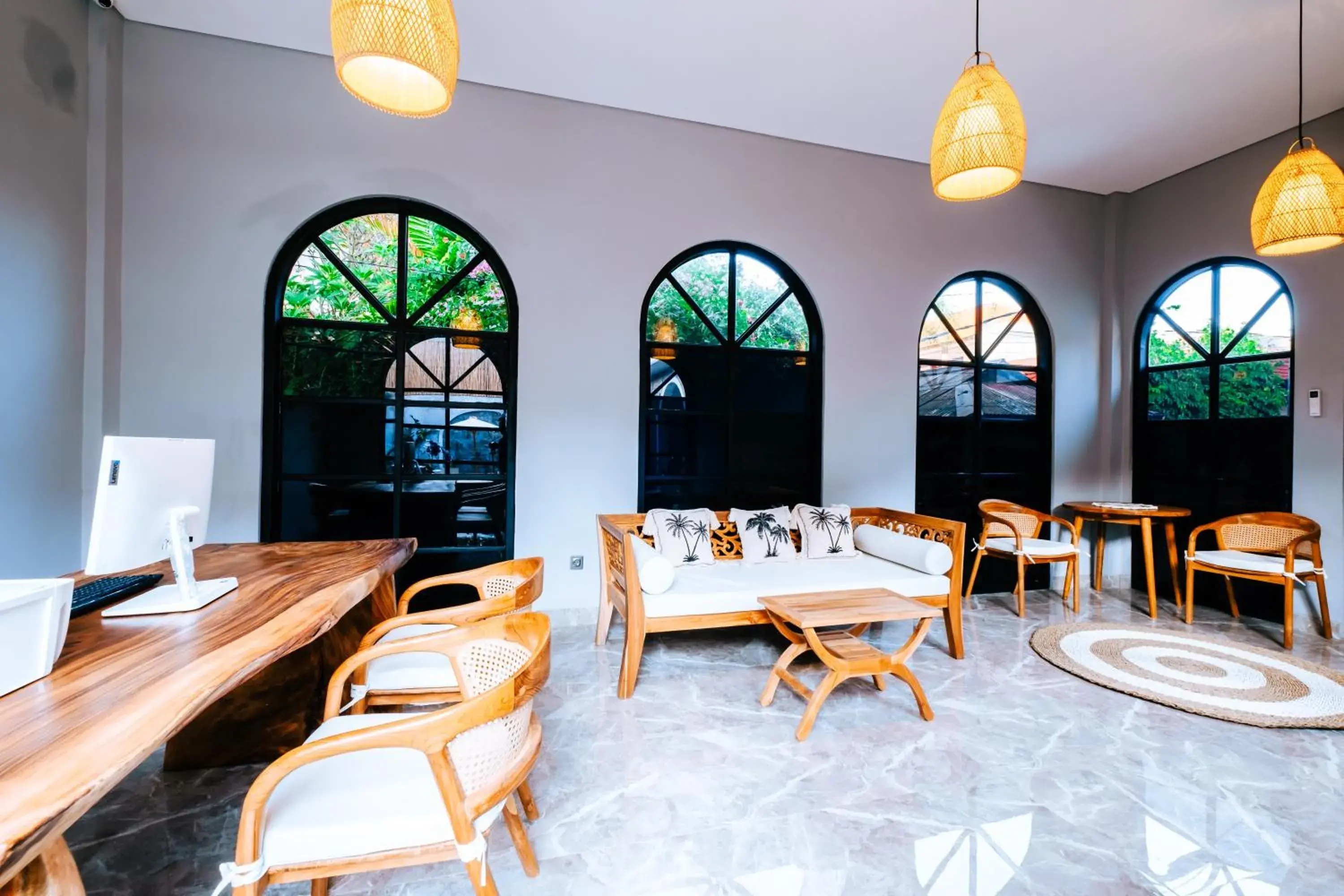 Lobby or reception in Villa Koura Tuban Lobby or reception in Villa Koura Tuban