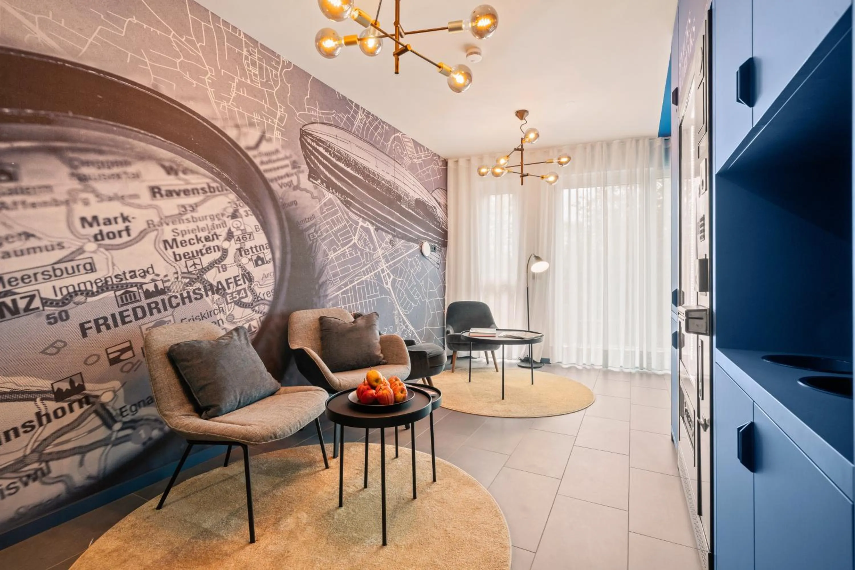 Seating area in Motel42-Temporary Living
