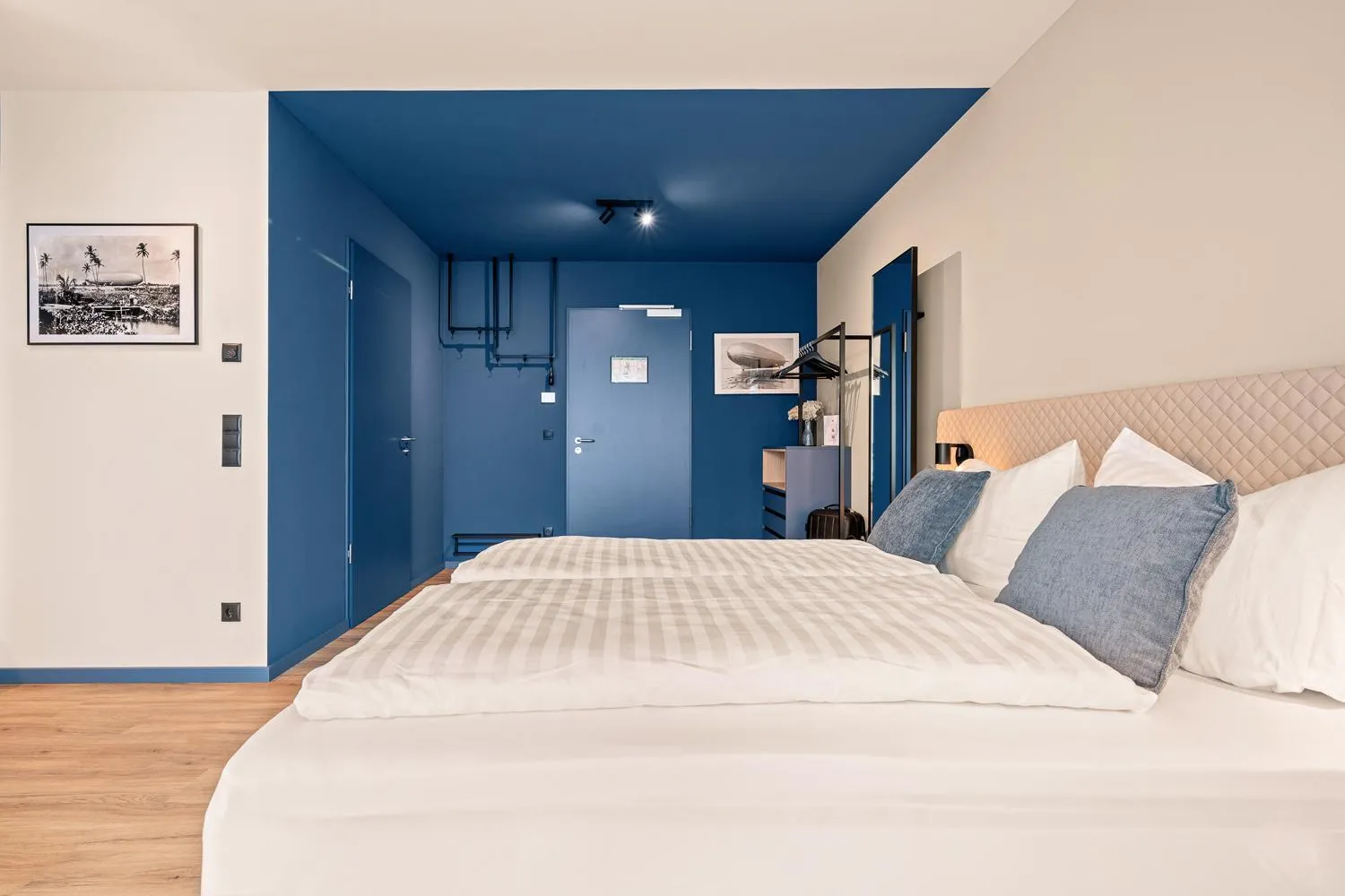 Bed in Motel42-Temporary Living