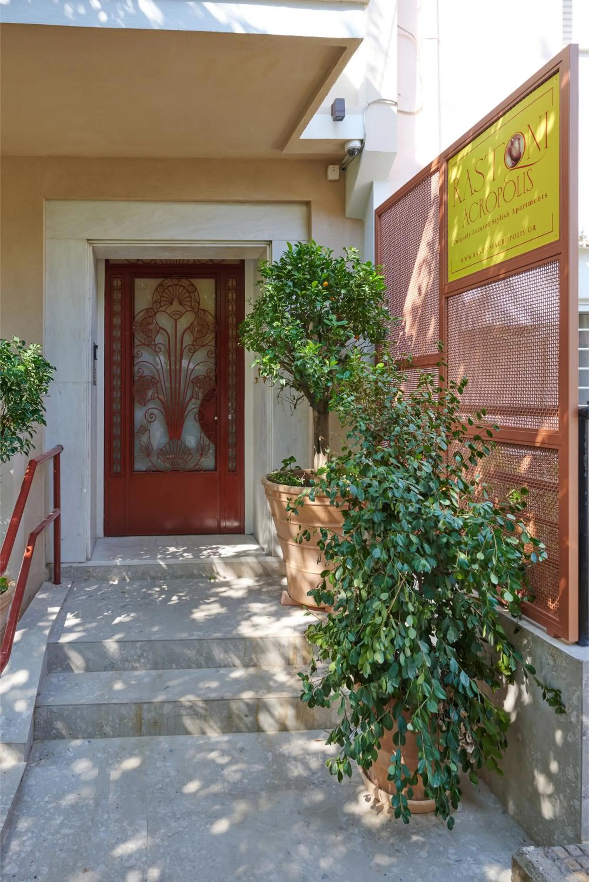 Property building in Rastoni Acropolis Uniquely Located Stylish Apartments