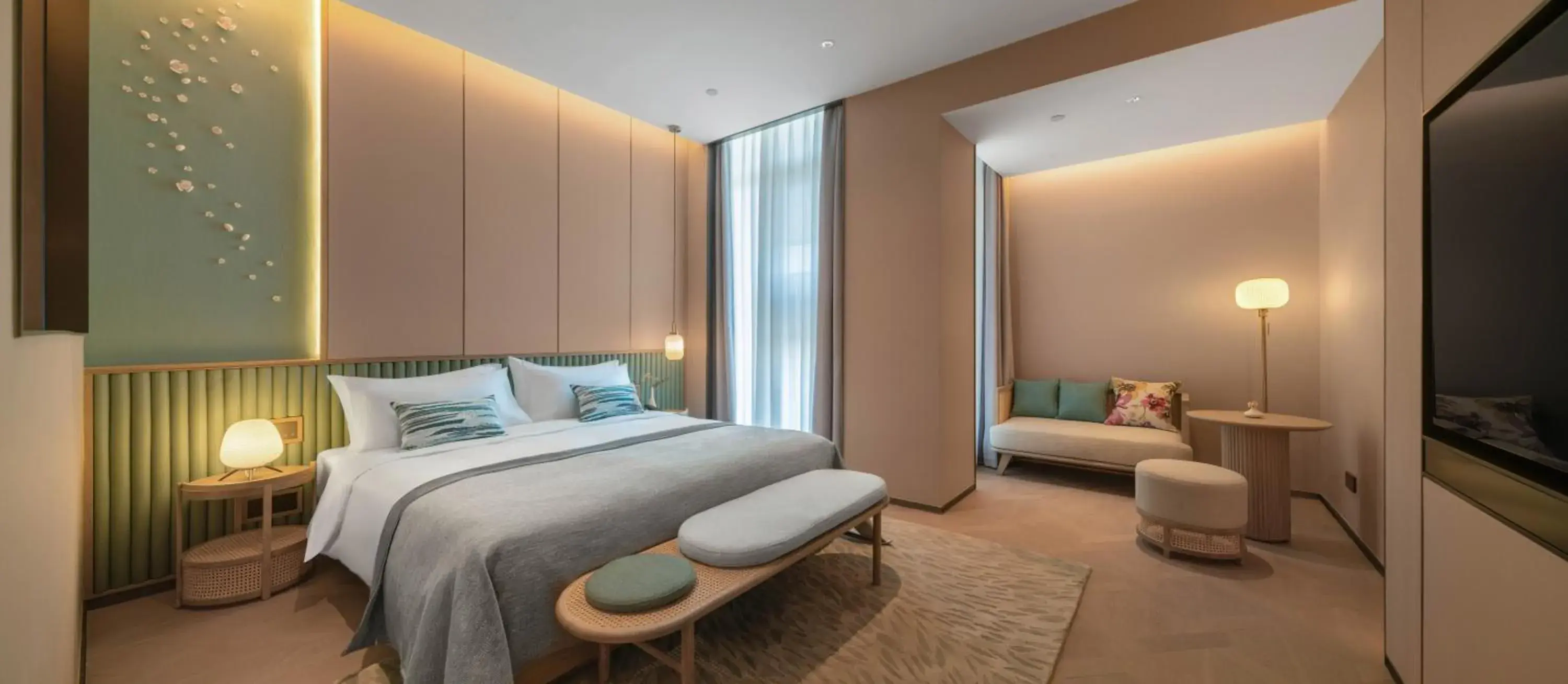 Photo of the whole room, Bed in Suzhou Xushuguan Blossm House Photo of the whole room, Bed in Suzhou Xushuguan Blossm House