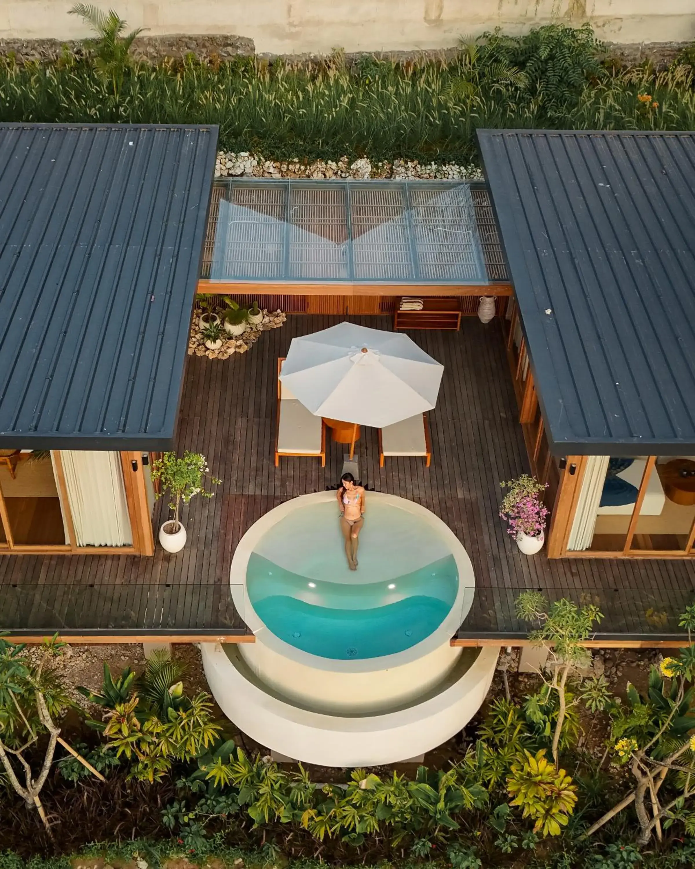 Swimming pool in Ocean View Villas by Grün Swimming pool in Ocean View Villas by Grün