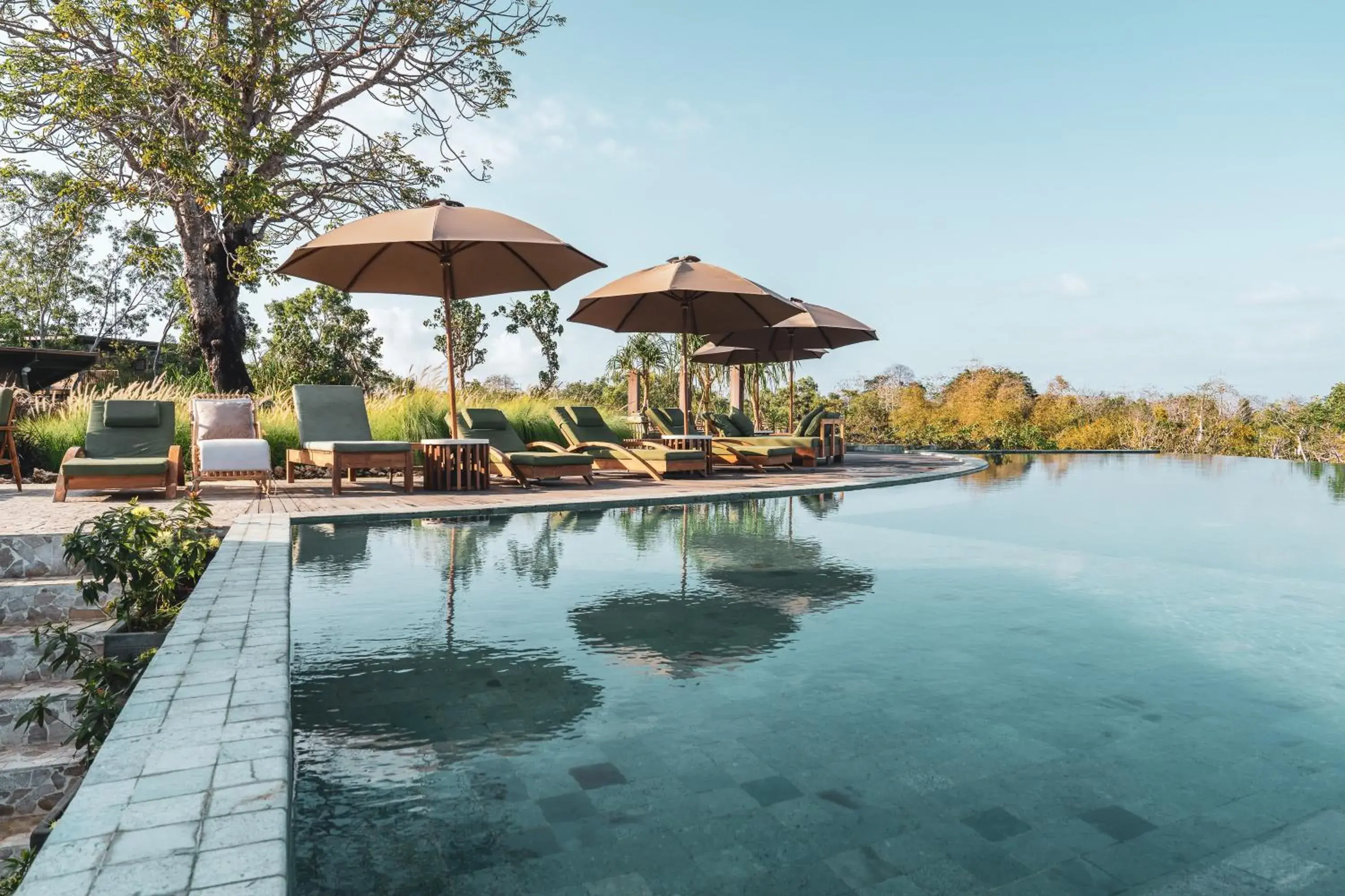 Swimming pool in Ocean View Villas by Grün Swimming pool in Ocean View Villas by Grün