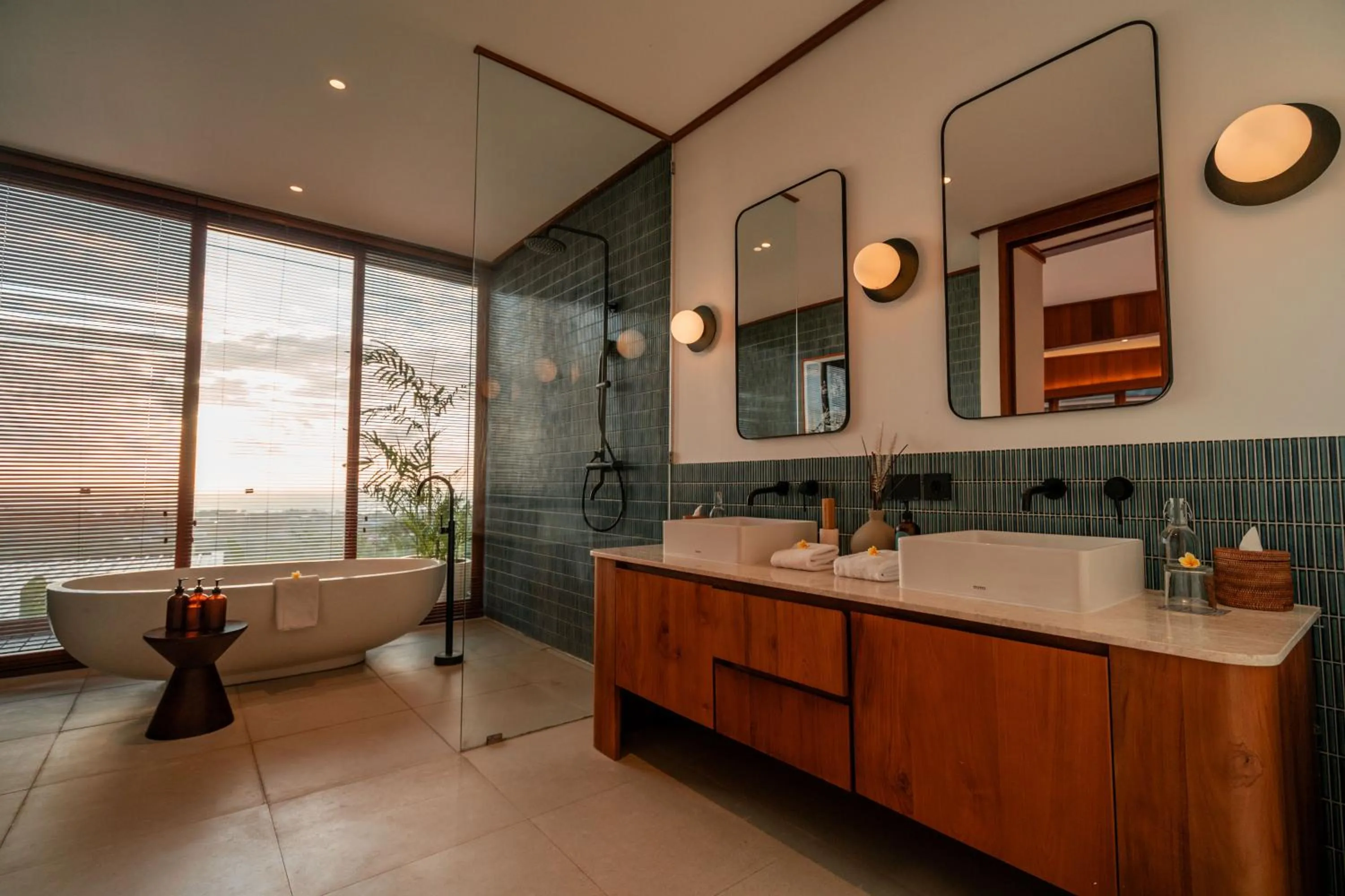 Bathroom in Ocean View Villas by Grün