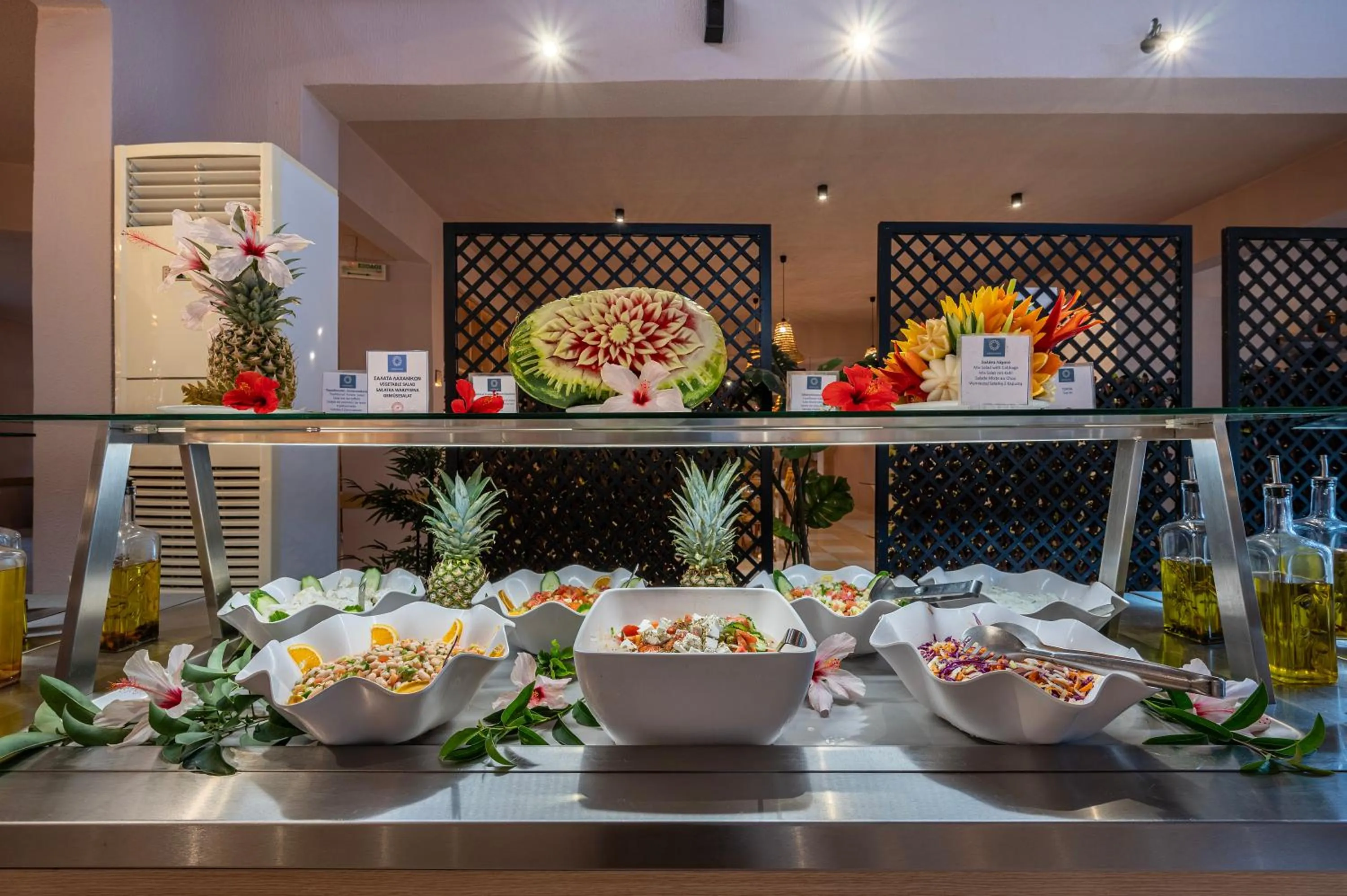 Food in Aegean Bay Hotel