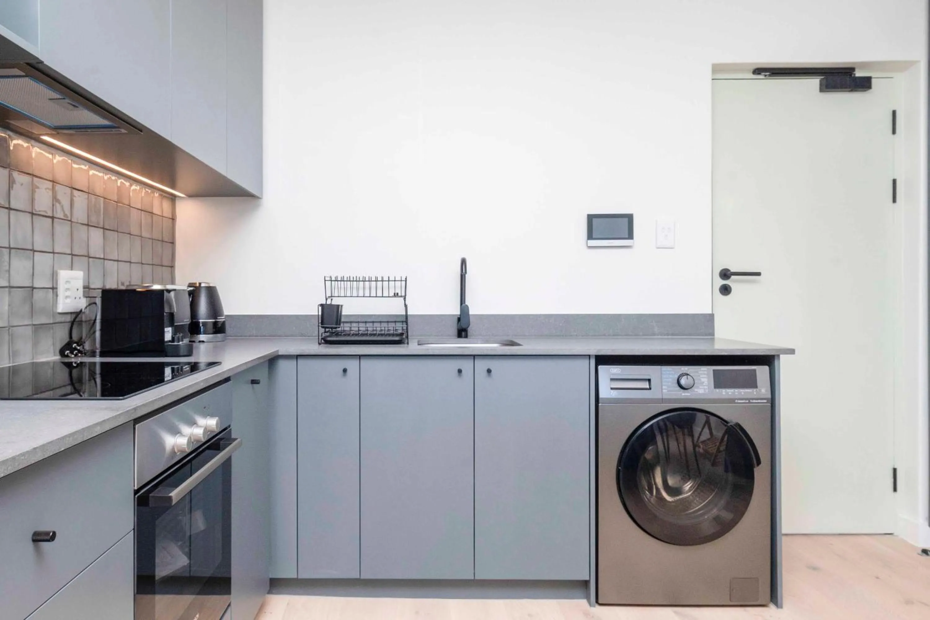 Kitchen or kitchenette in The Sage Aparthotel by Totalstay