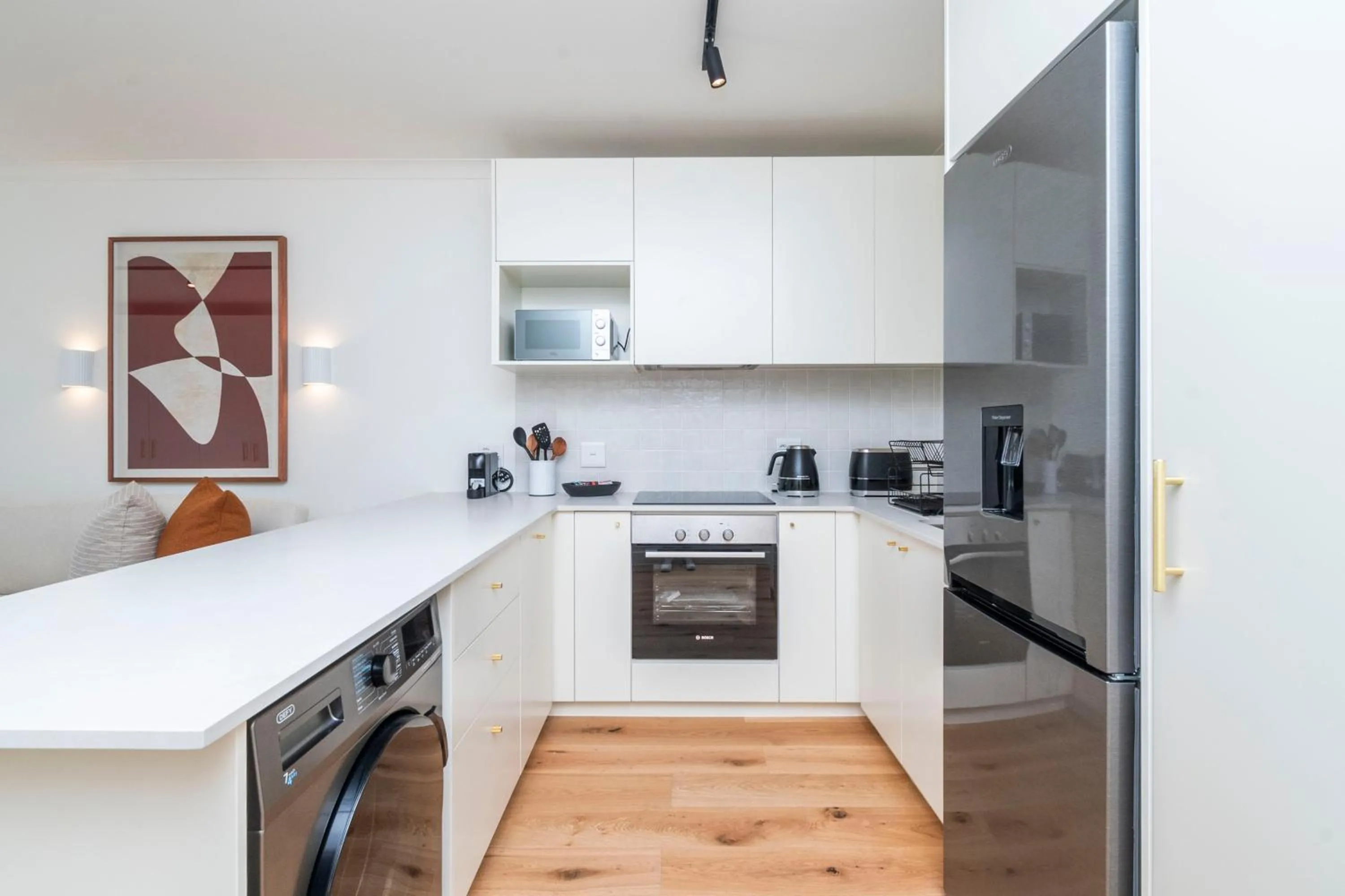 Kitchen or kitchenette in The Sage Aparthotel by Totalstay