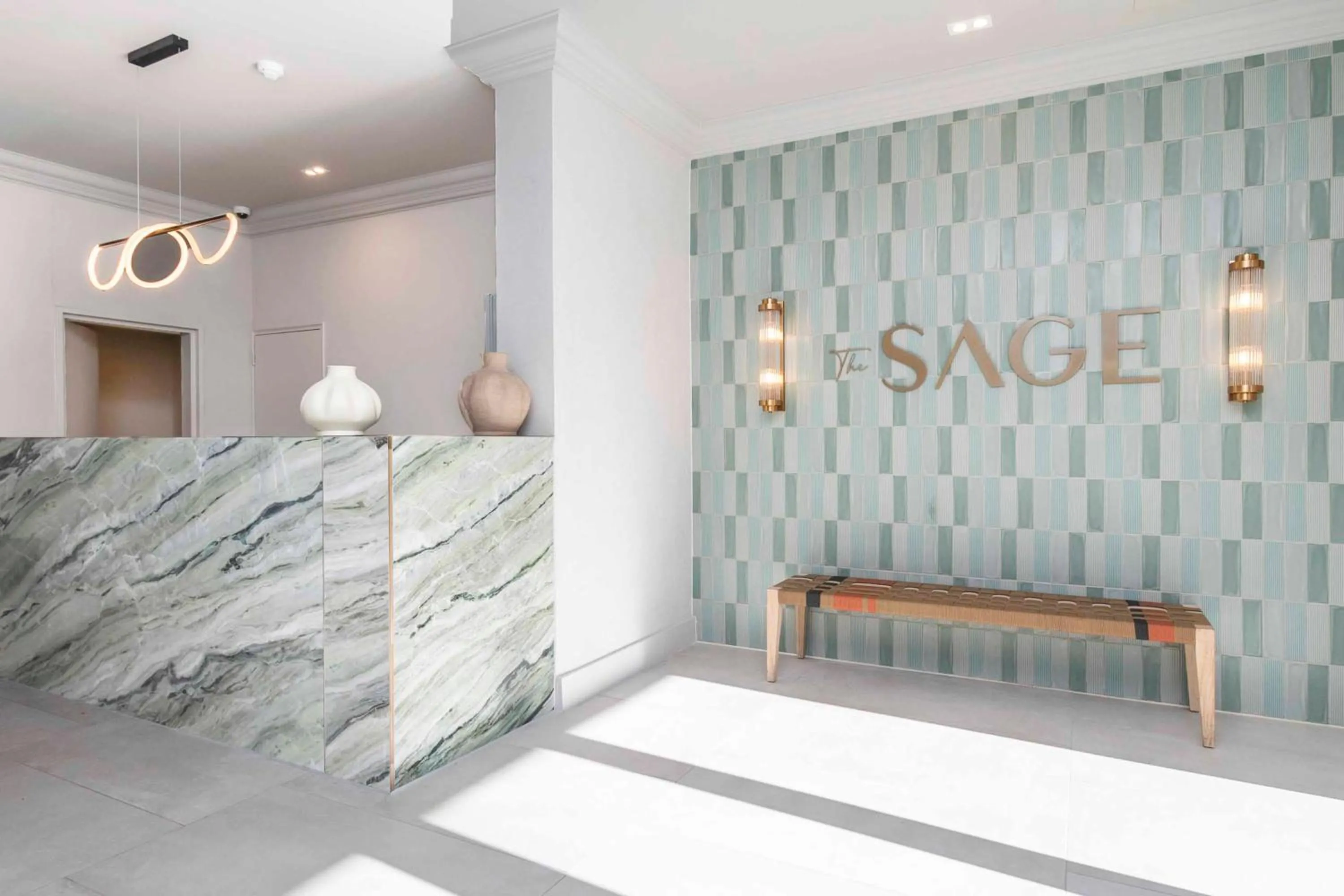 Lobby or reception in The Sage Aparthotel by Totalstay