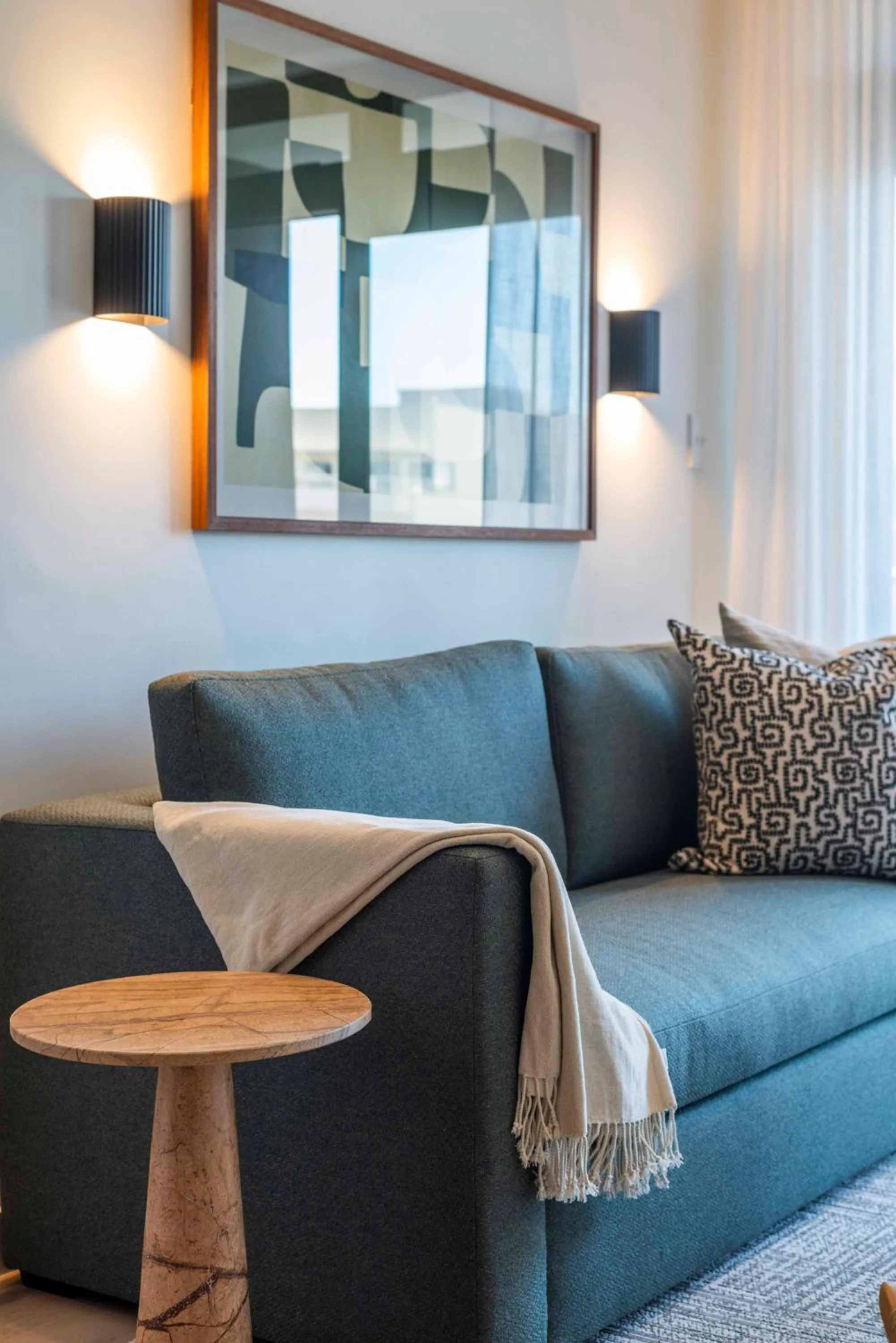 Seating area in The Sage Aparthotel by Totalstay