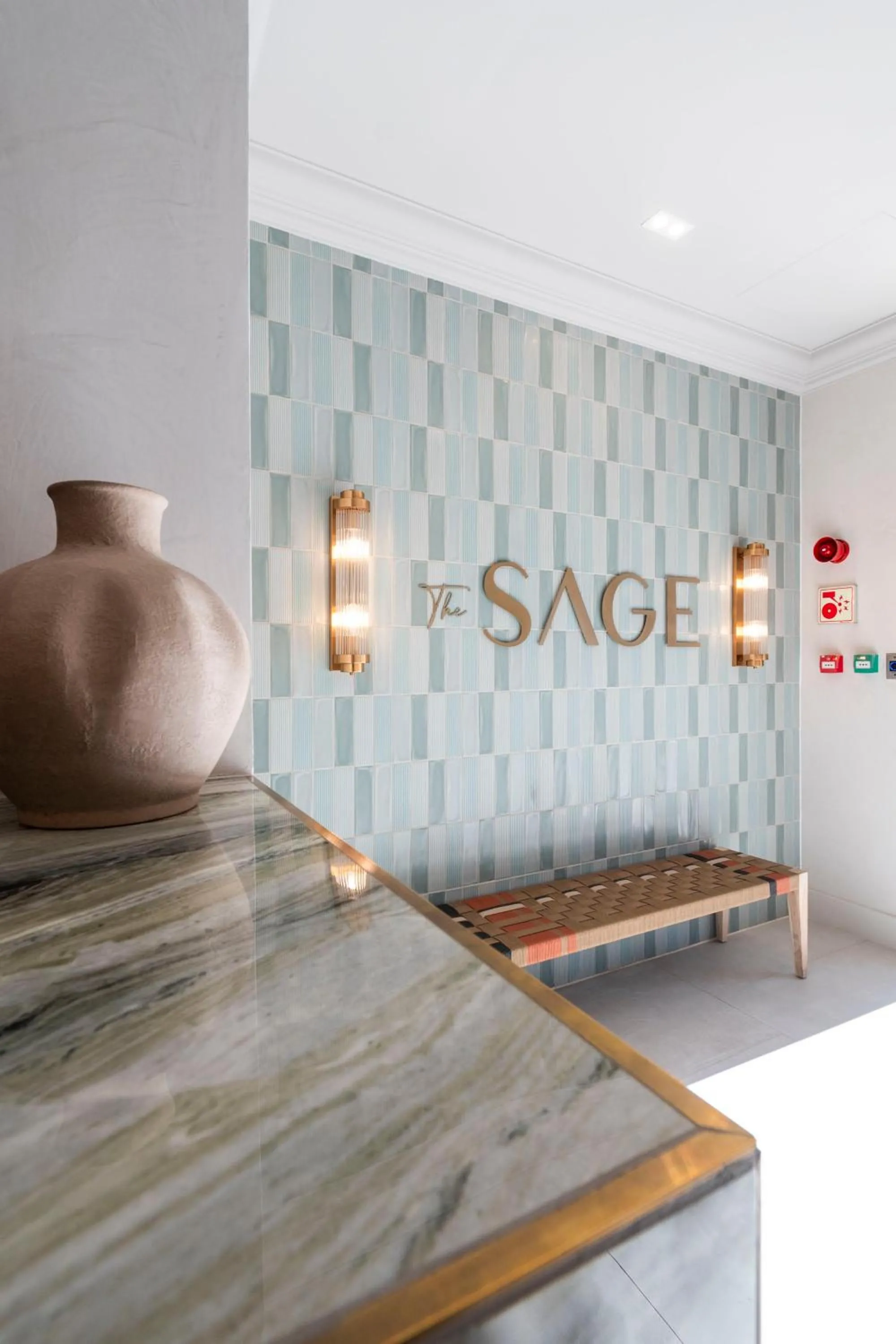 Lobby or reception, Bed in The Sage Aparthotel by Totalstay