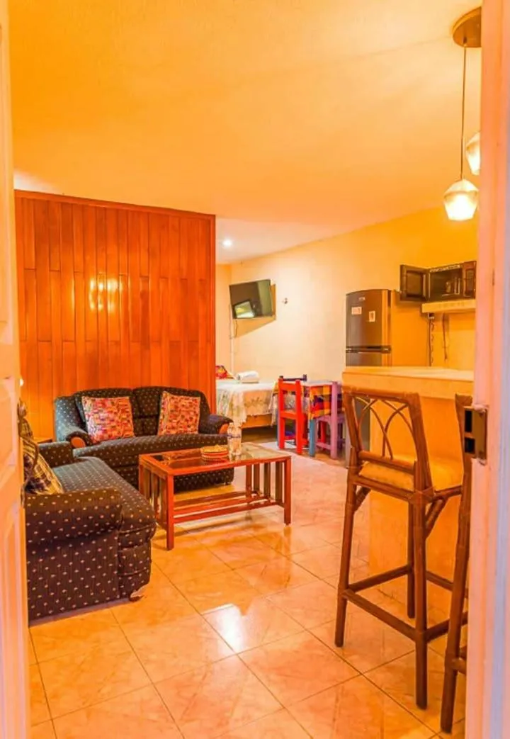 Living room in Hotel Maria's Nicte Ha