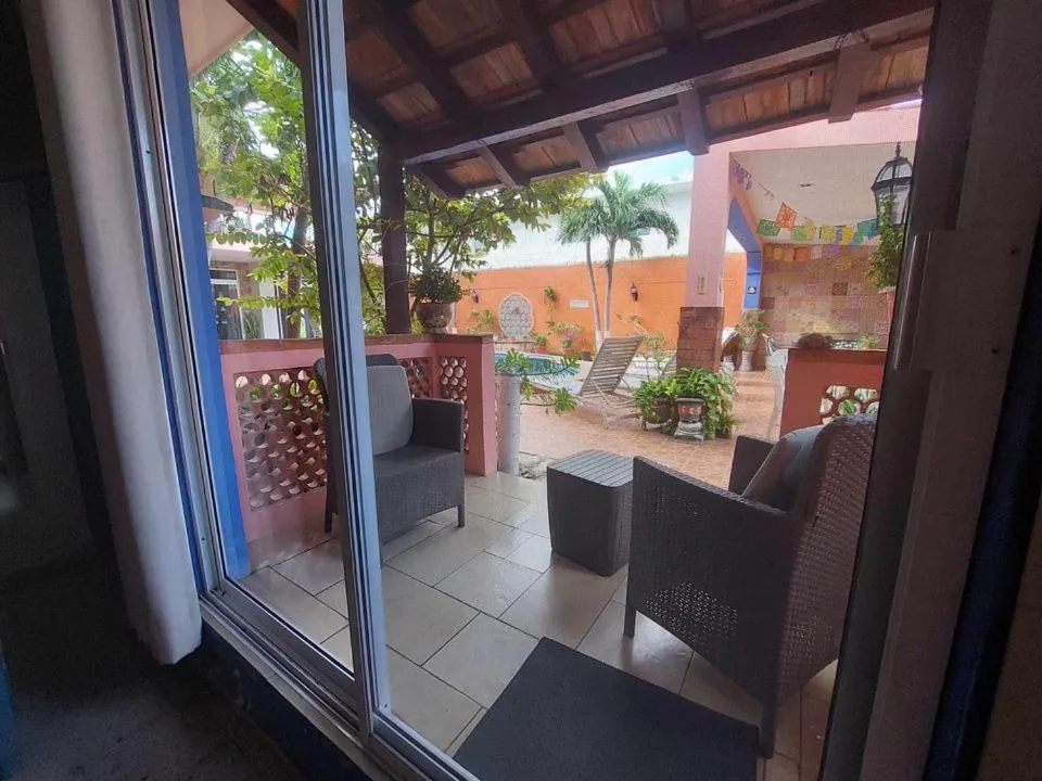 Patio in Hotel Maria's Nicte Ha