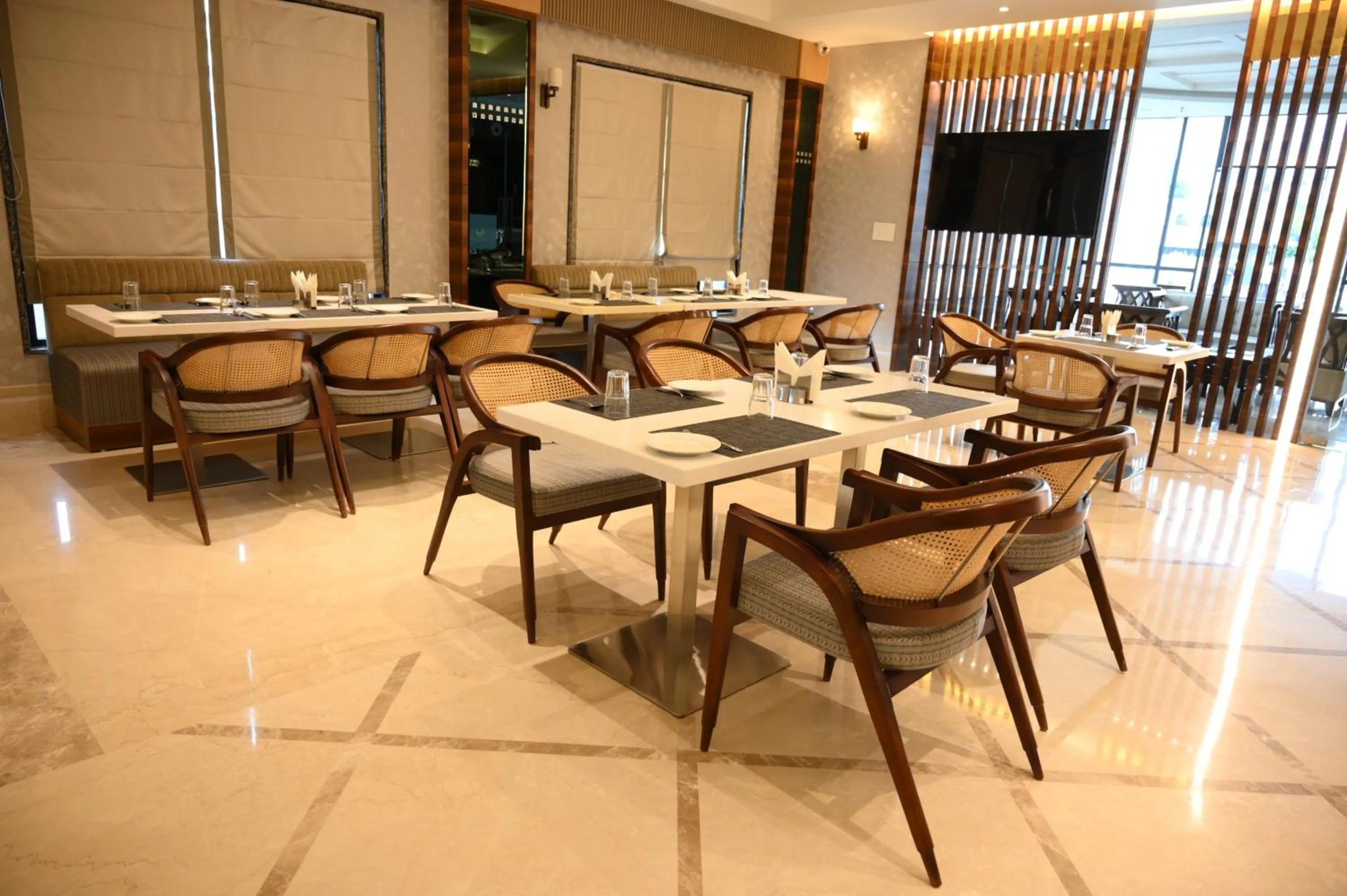 Restaurant/places to eat in The Mudra Hotel