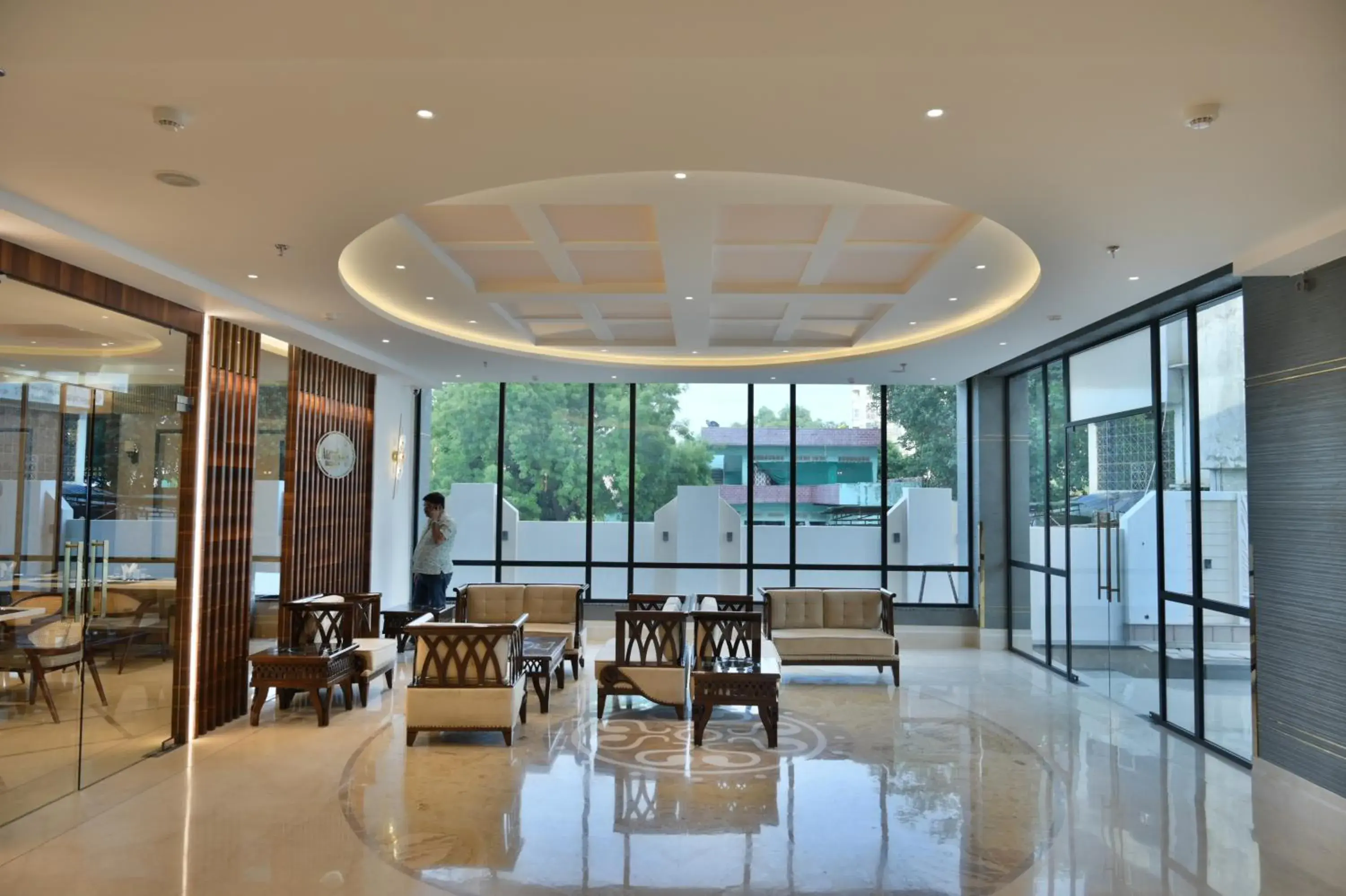 Lobby or reception in The Mudra Hotel Lobby or reception in The Mudra Hotel